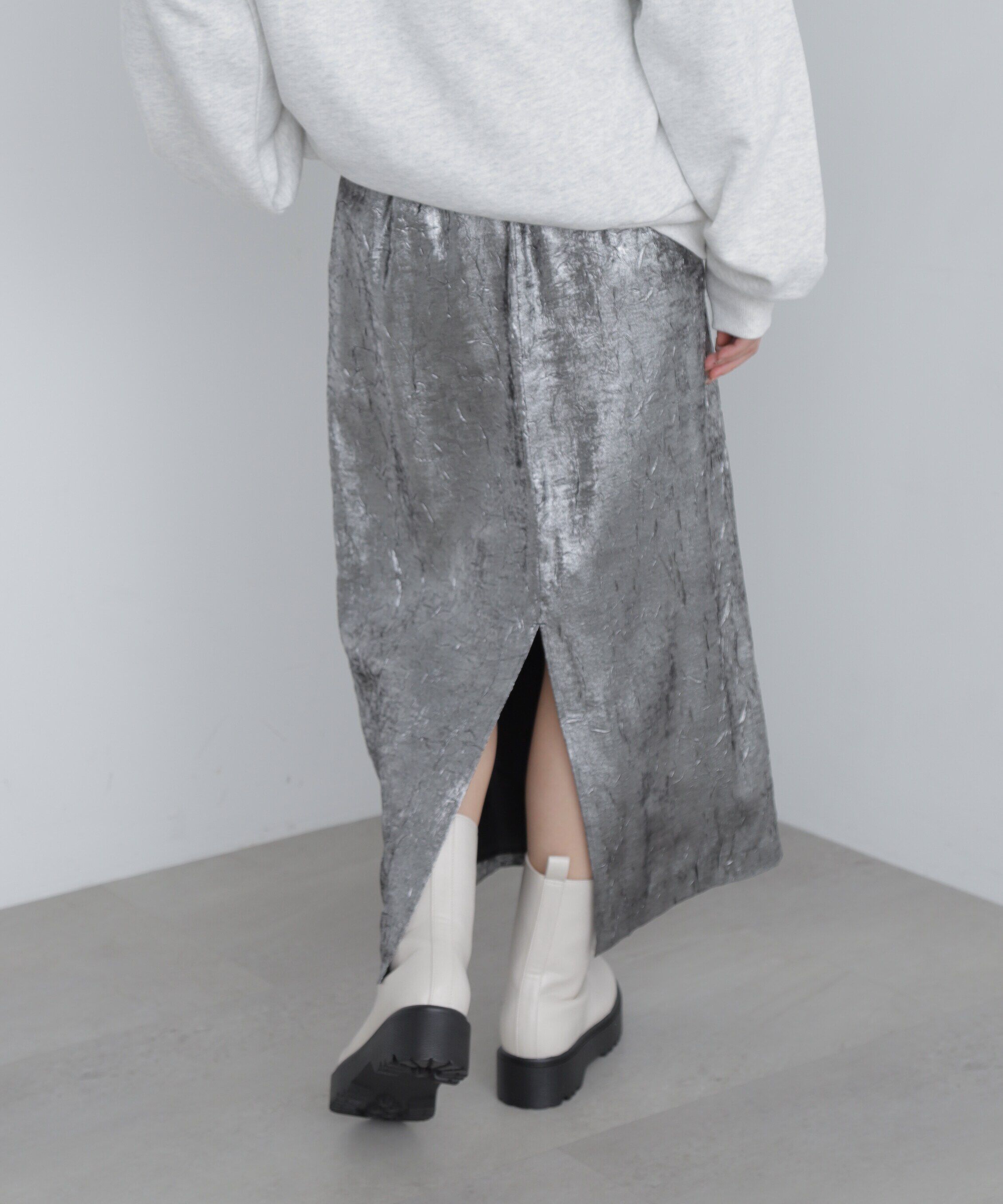  「箔ナロースカート」|スカート|