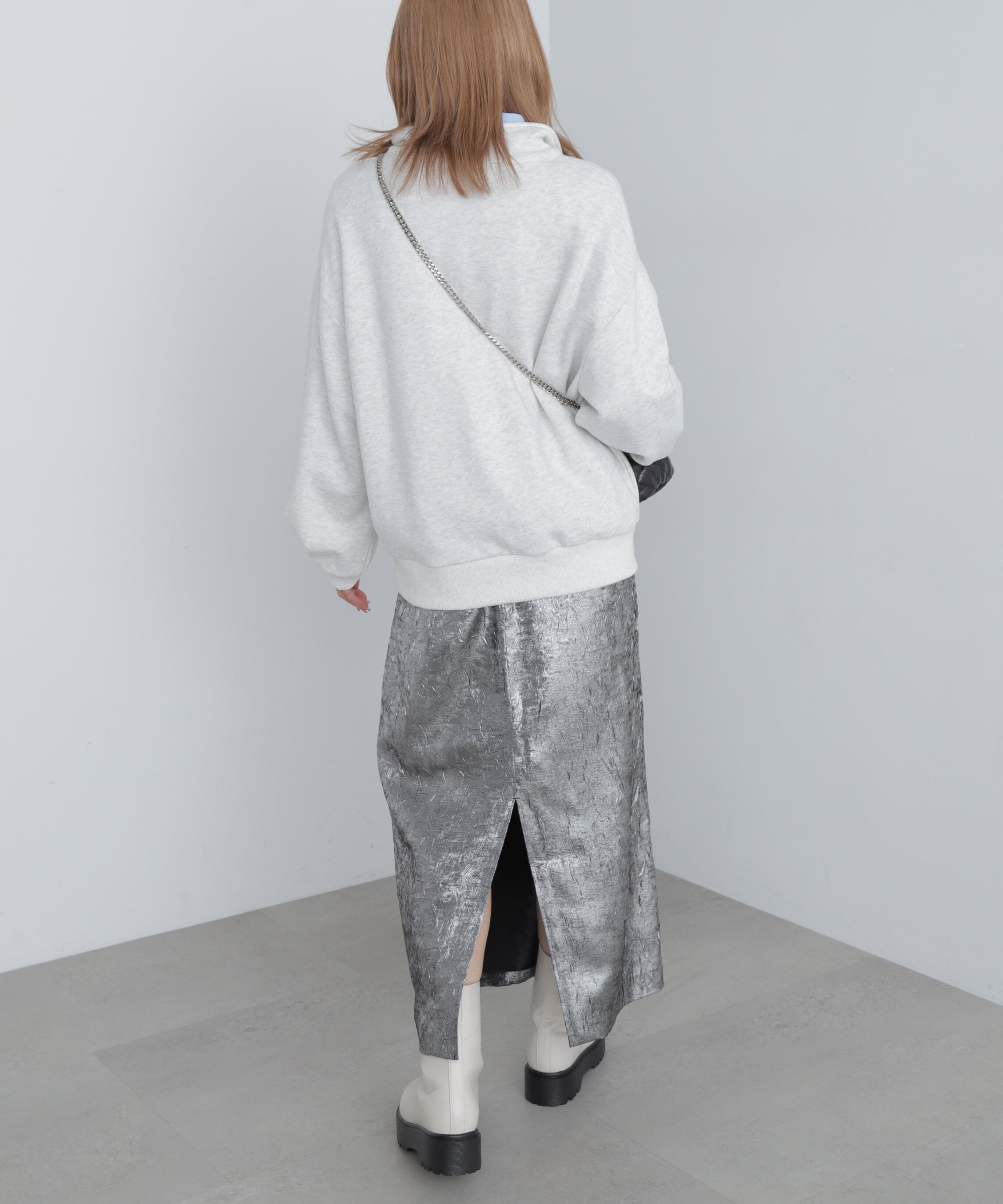  「箔ナロースカート」|スカート|