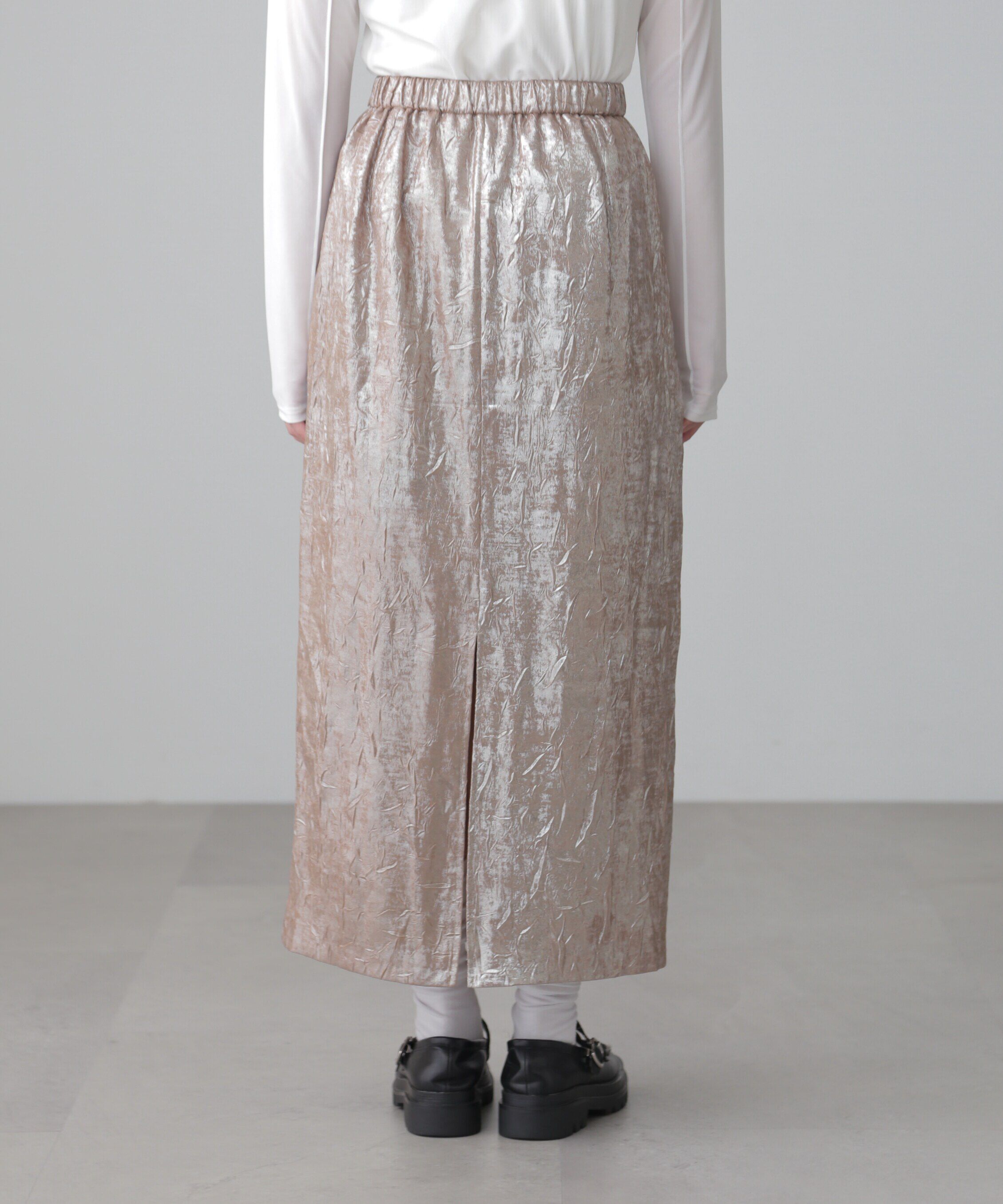  「箔ナロースカート」|スカート|