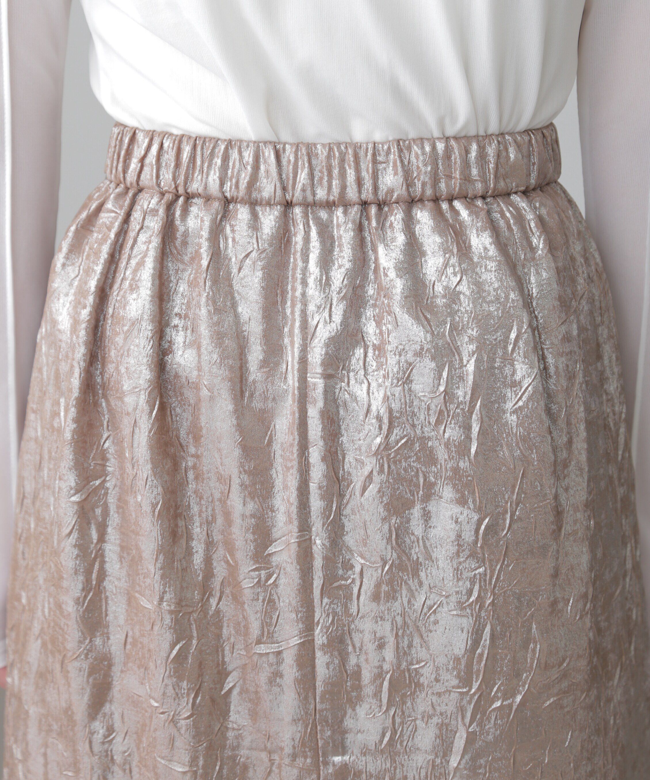  「箔ナロースカート」|スカート|