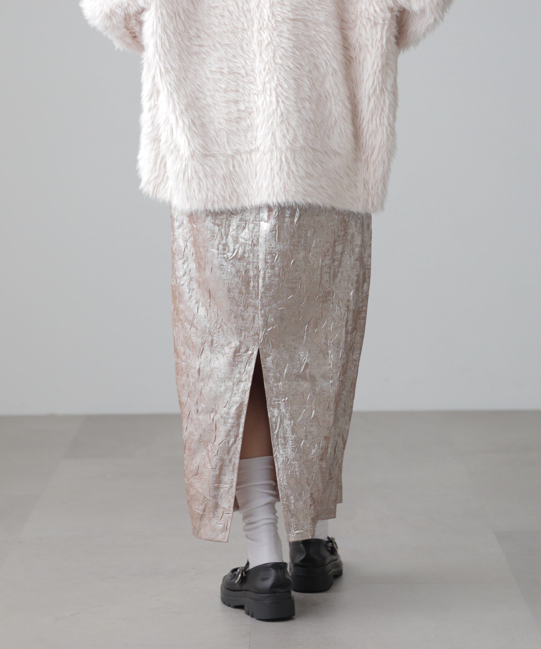  「箔ナロースカート」|スカート|