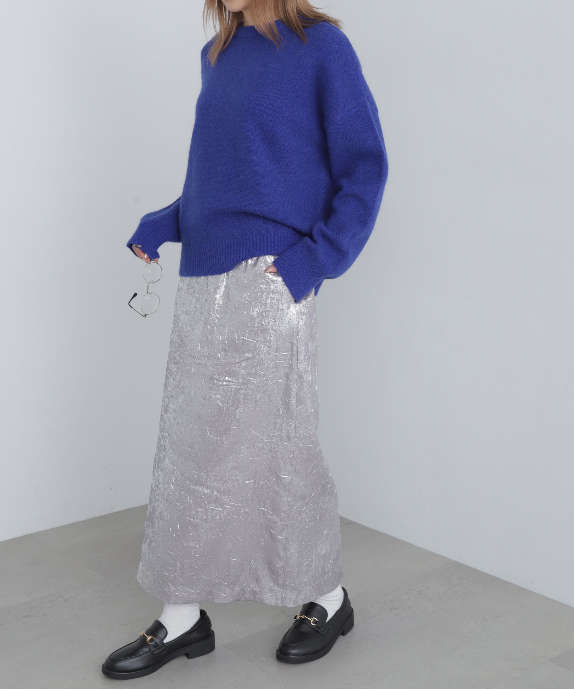  「箔ナロースカート」|スカート|