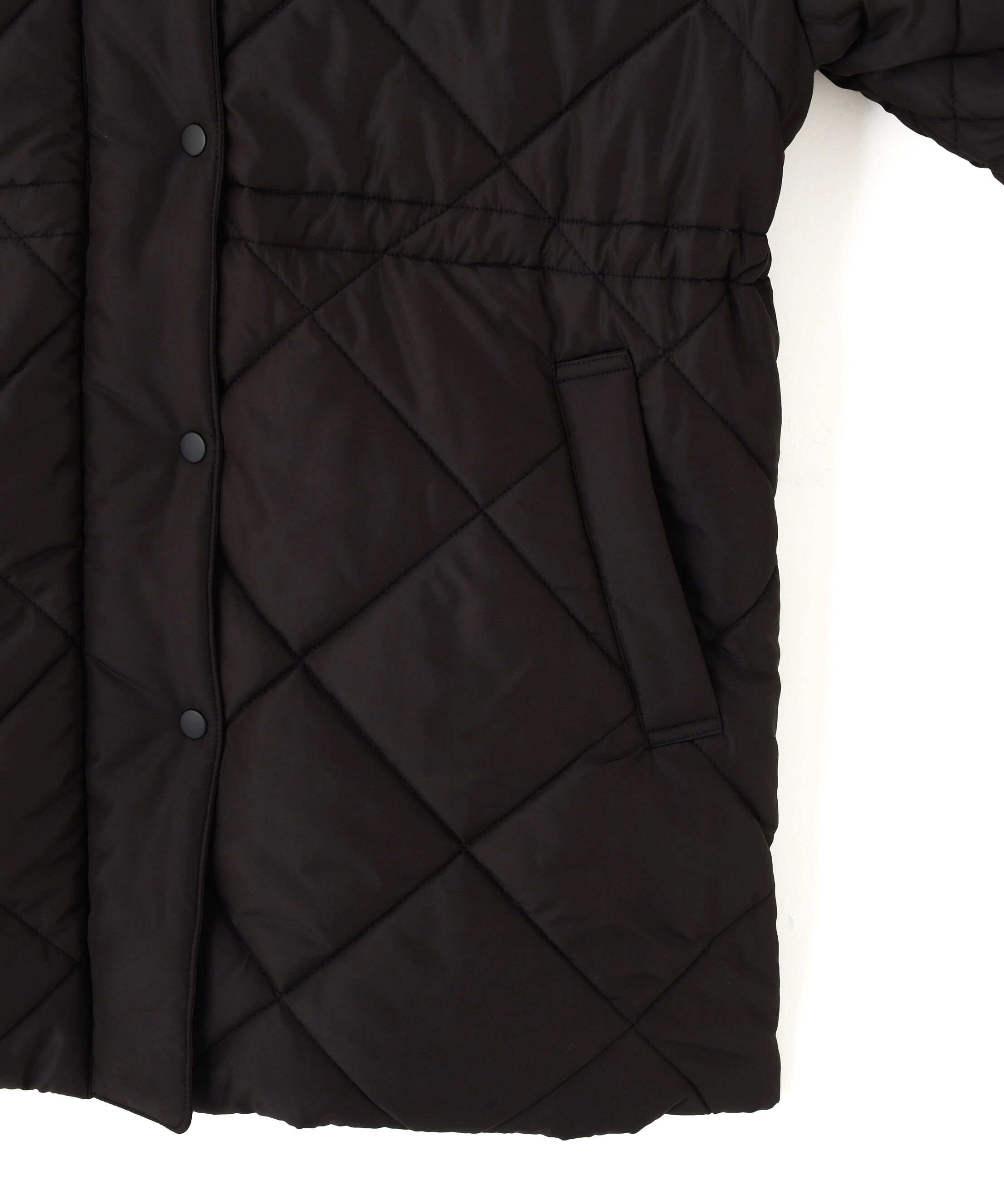  「ウエストドロストキルティングコート」|その他|