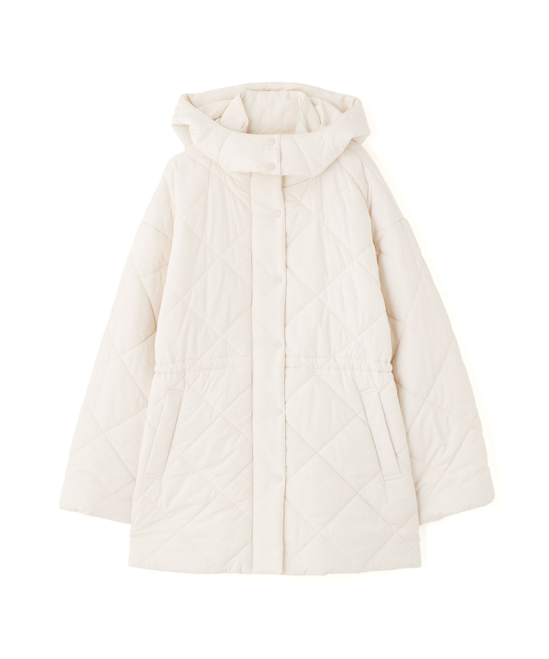  「ウエストドロストキルティングコート」|その他|