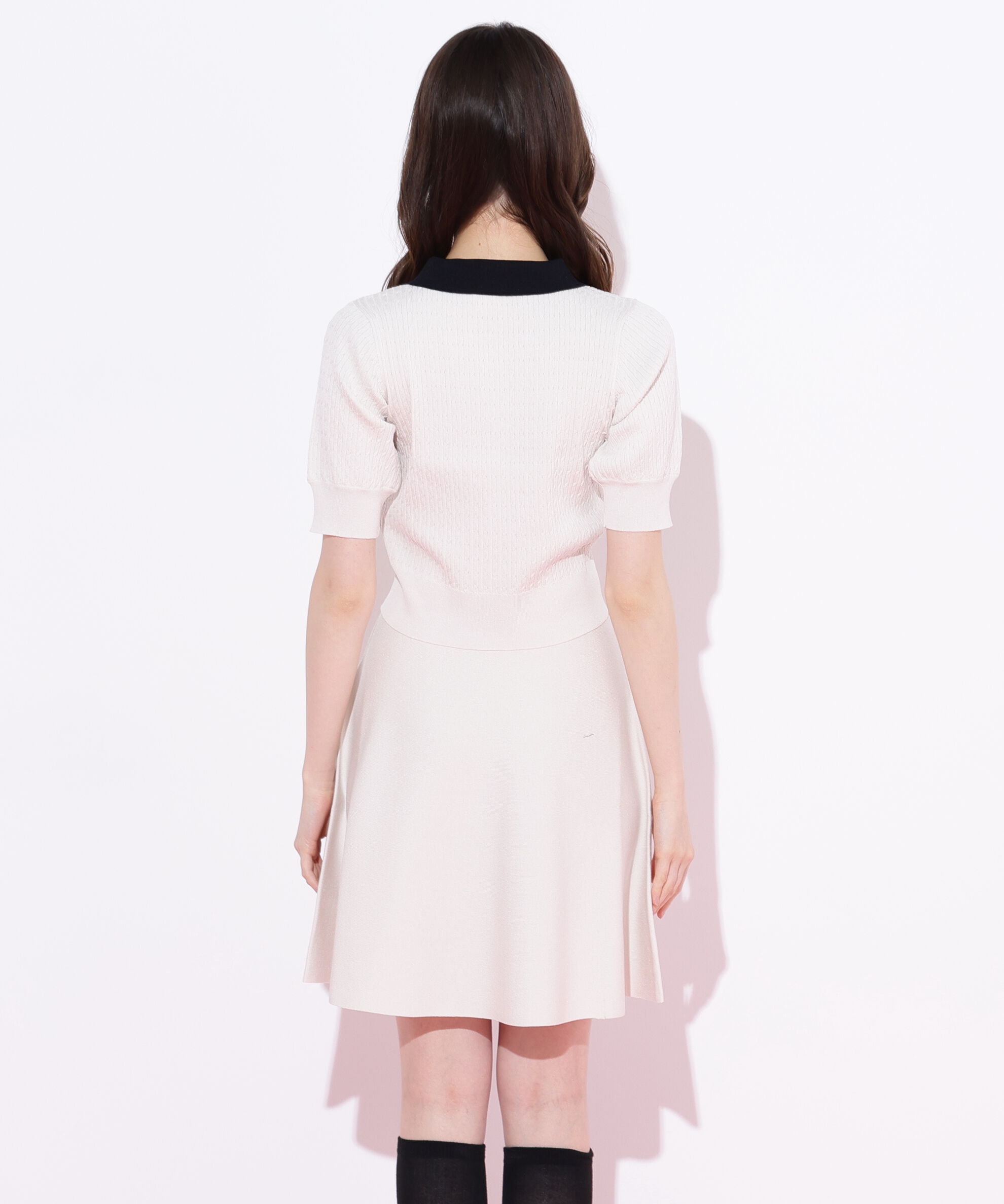  「ビット付きニットセットアップ」|ワンピース|