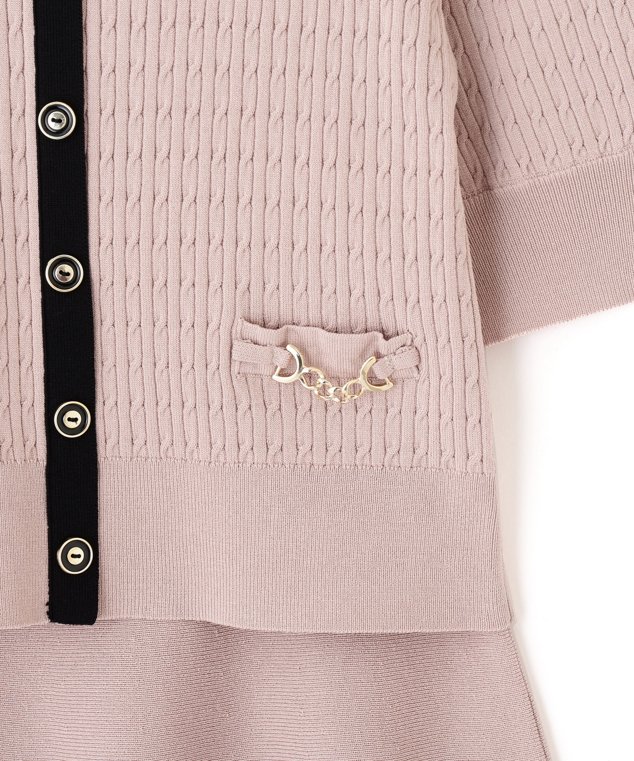  「ビット付きニットセットアップ」|ワンピース|