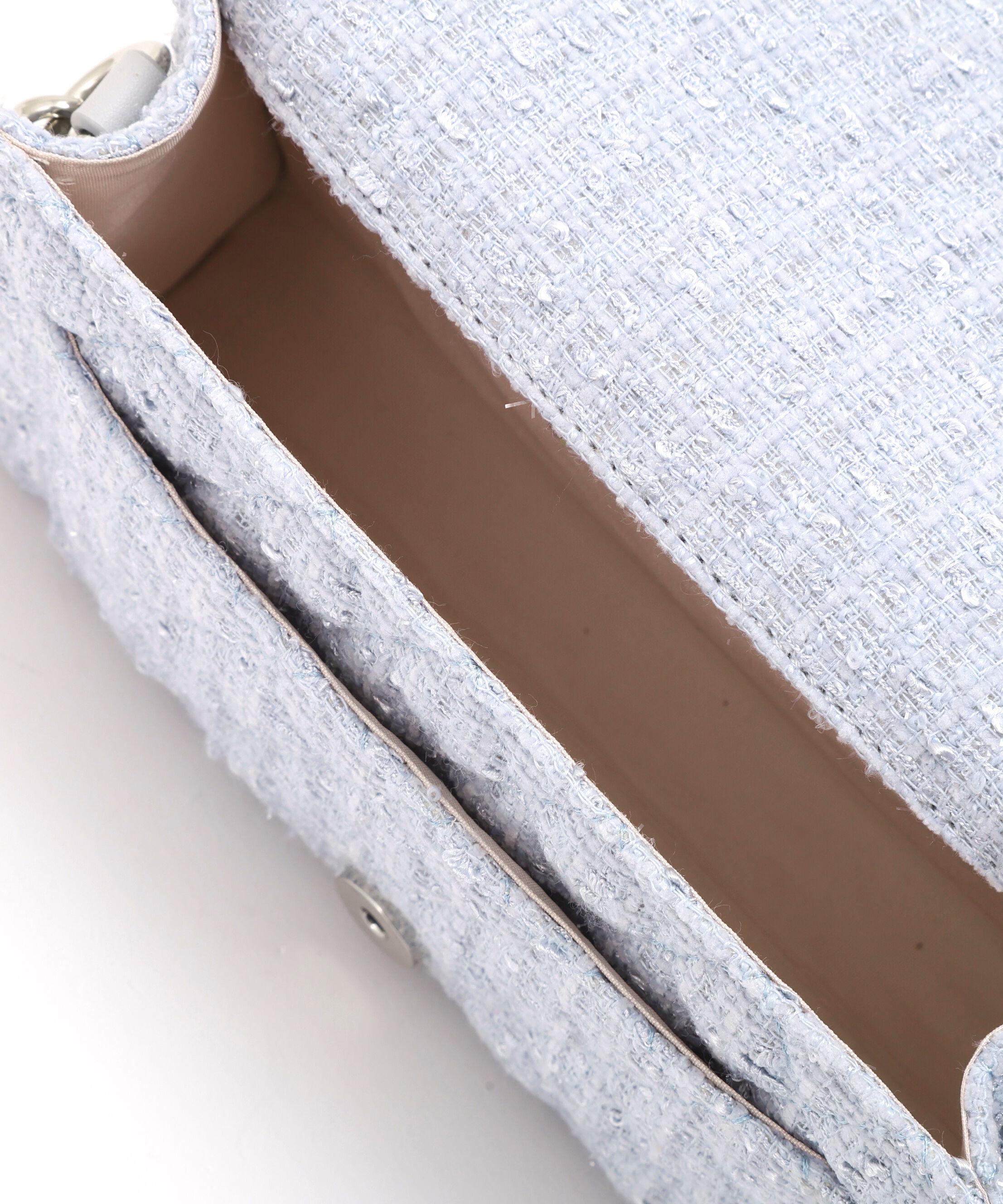  「ツイードキルティングチェーンバッグ」|その他|