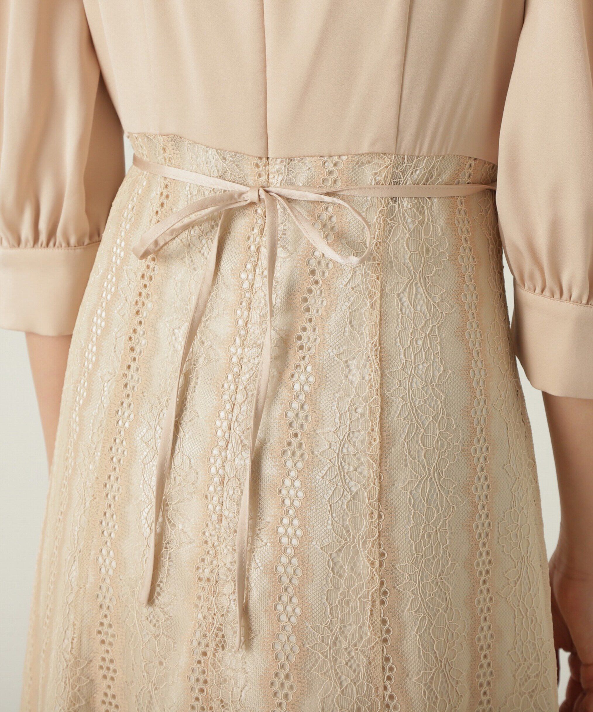 PROPORTION BODY DRESSING「レース切り替えワンピース24AW」|ワンピース|