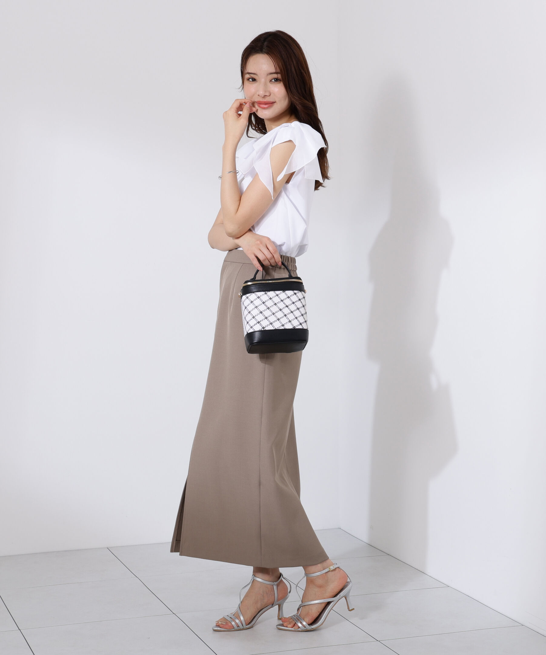 PROPORTION BODY DRESSING「ショルダーリボンブラウス」|シャツ・ブラウス|