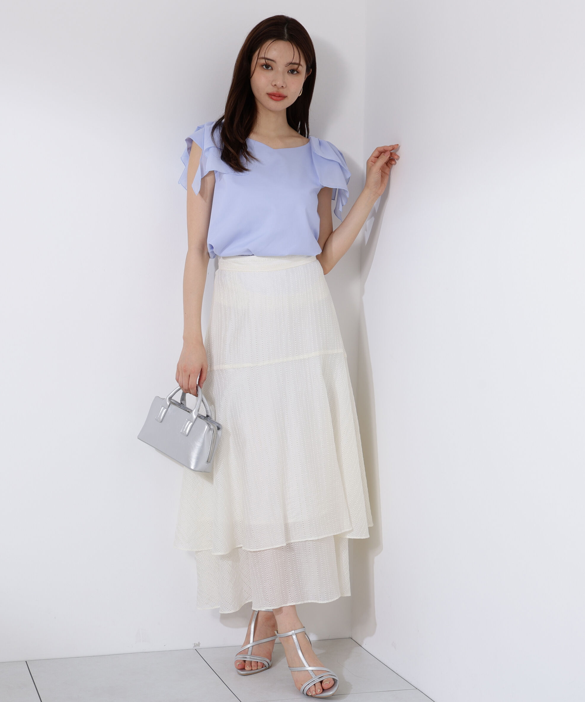 PROPORTION BODY DRESSING「ショルダーリボンブラウス」|シャツ・ブラウス|