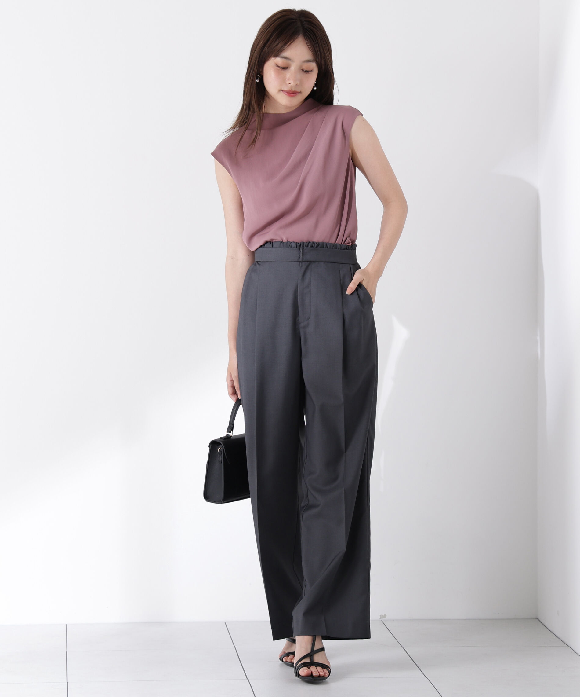 PROPORTION BODY DRESSING「レイヤード風イージーパンツ」|その他|