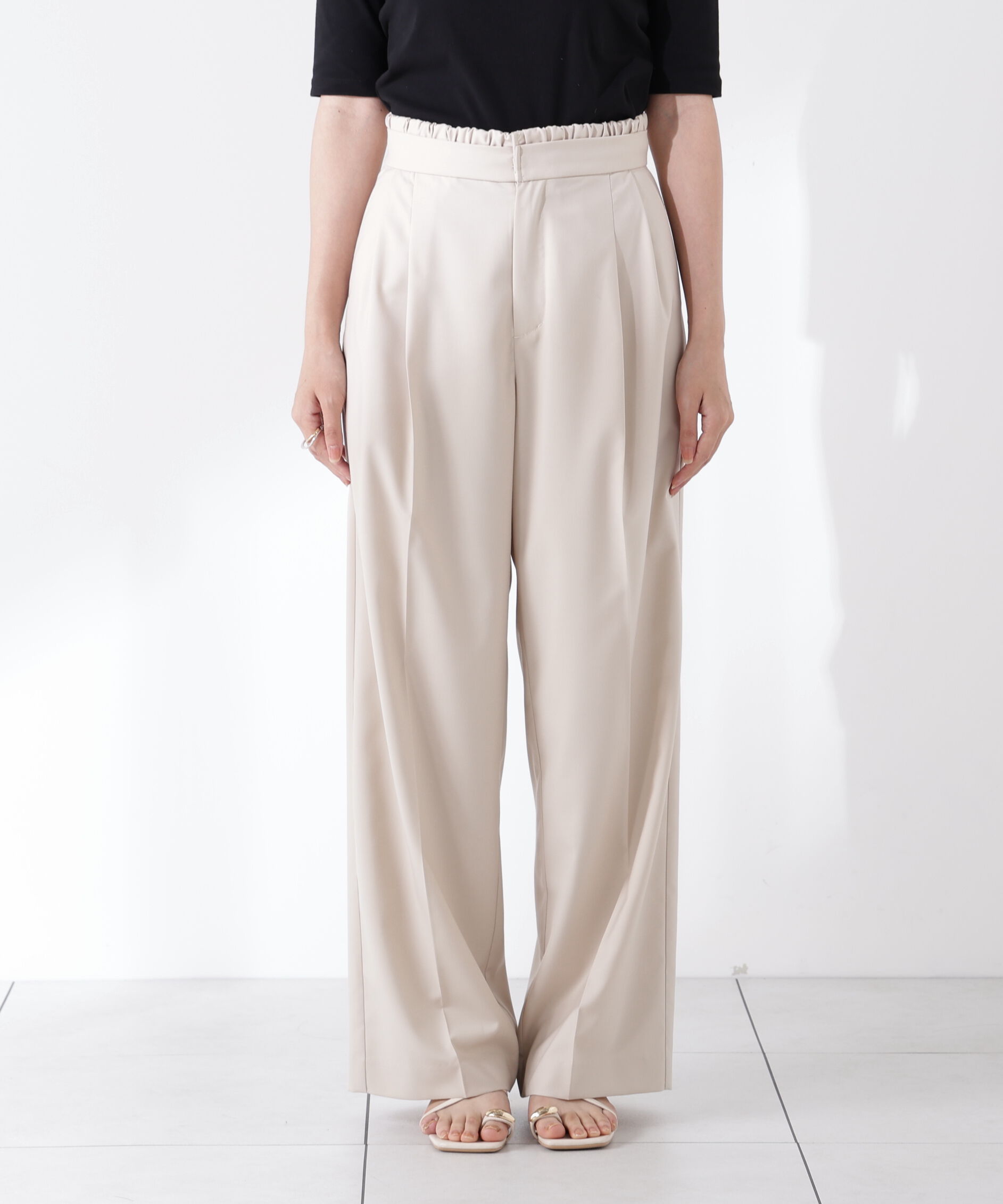 PROPORTION BODY DRESSING「レイヤード風イージーパンツ」|その他|