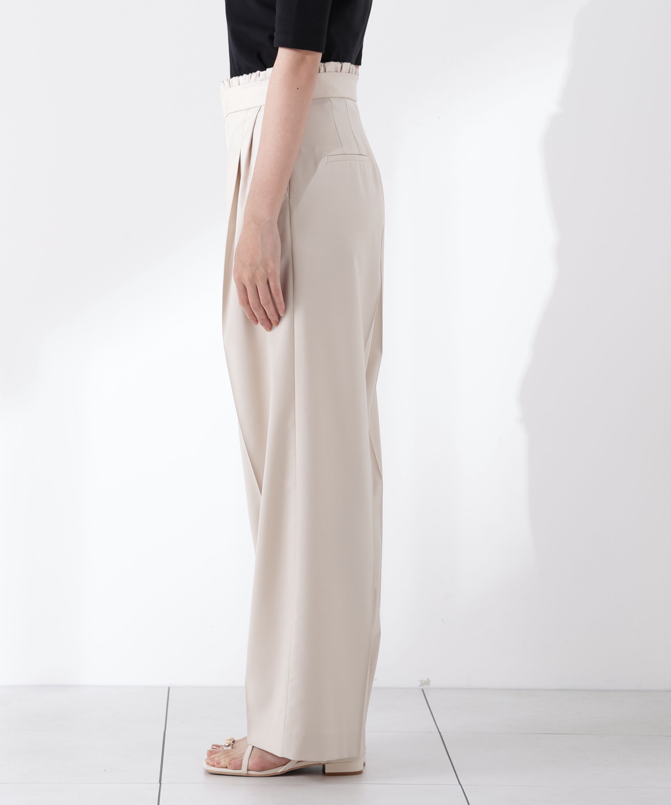 PROPORTION BODY DRESSING「レイヤード風イージーパンツ」|その他|