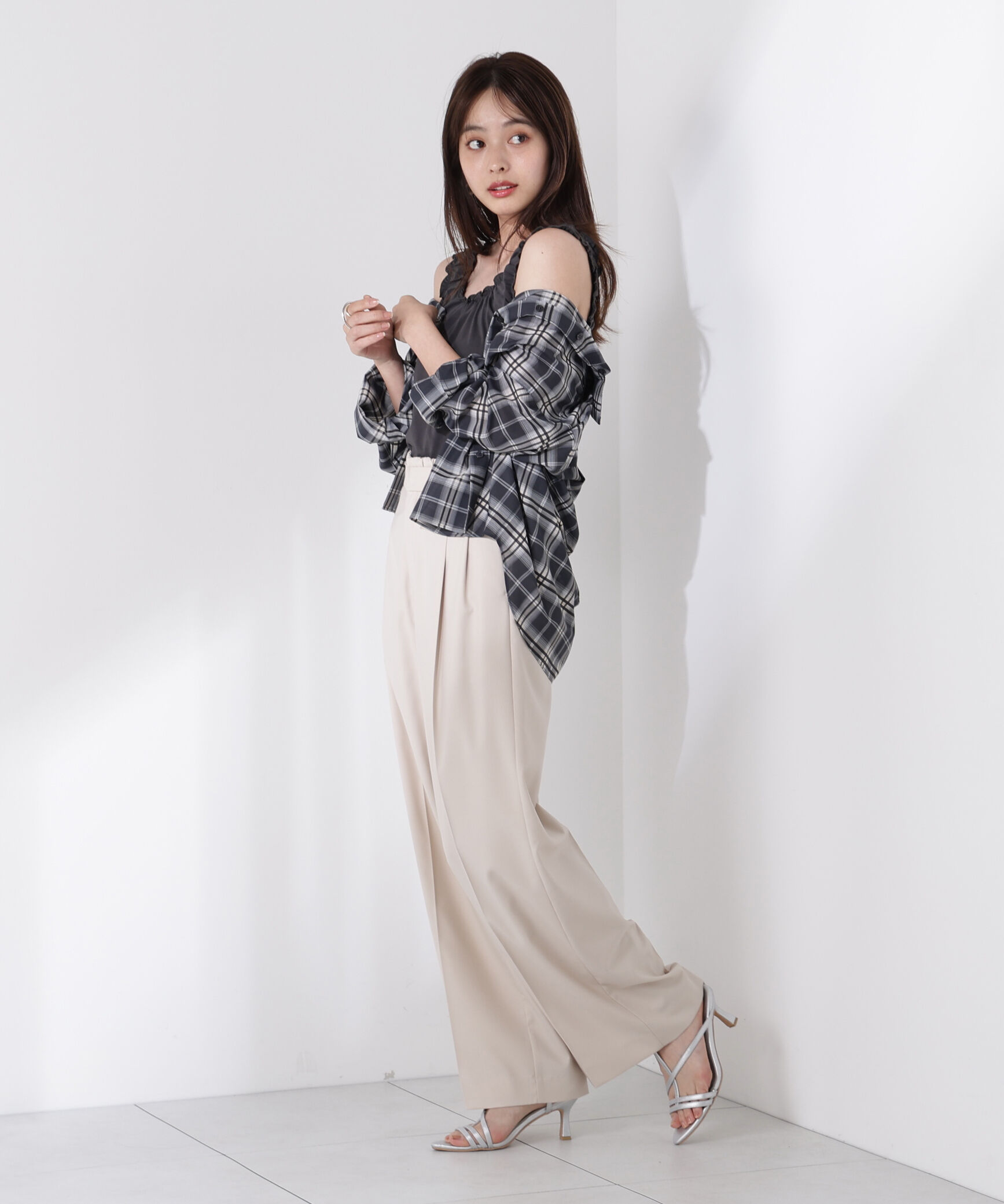 PROPORTION BODY DRESSING「レイヤード風イージーパンツ」|その他|