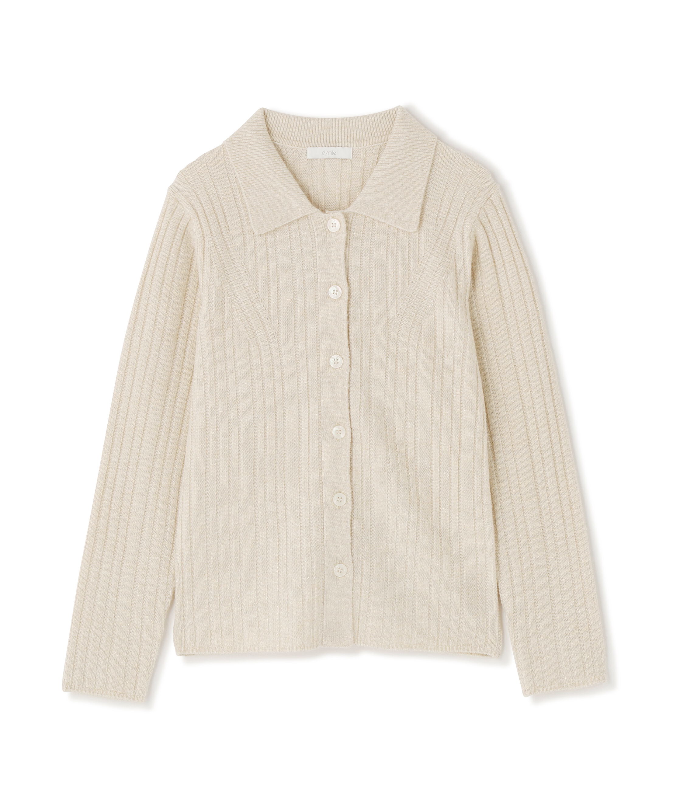 PROPORTION BODY DRESSING「カラーネックラメニット 25AW」|ニット・セーター|