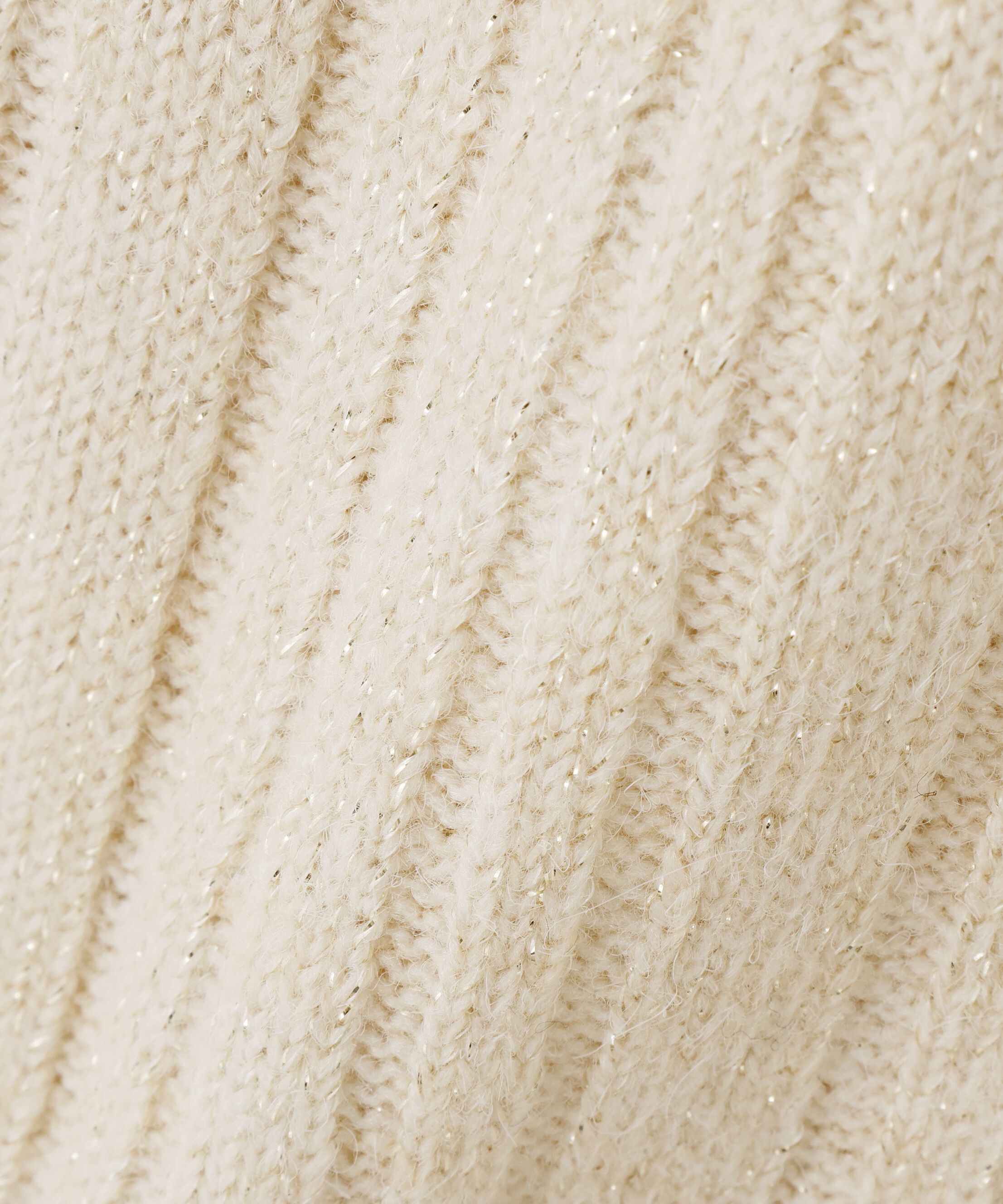 PROPORTION BODY DRESSING「カラーネックラメニット 25AW」|ニット・セーター|