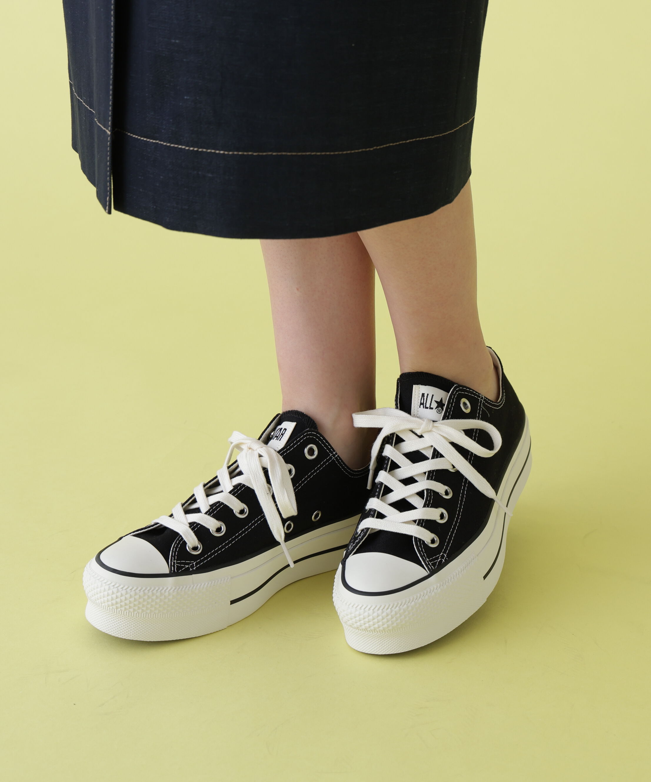  「［ CONVERSE ］ALL STAR LIFTED OX」|その他|ブラック系1