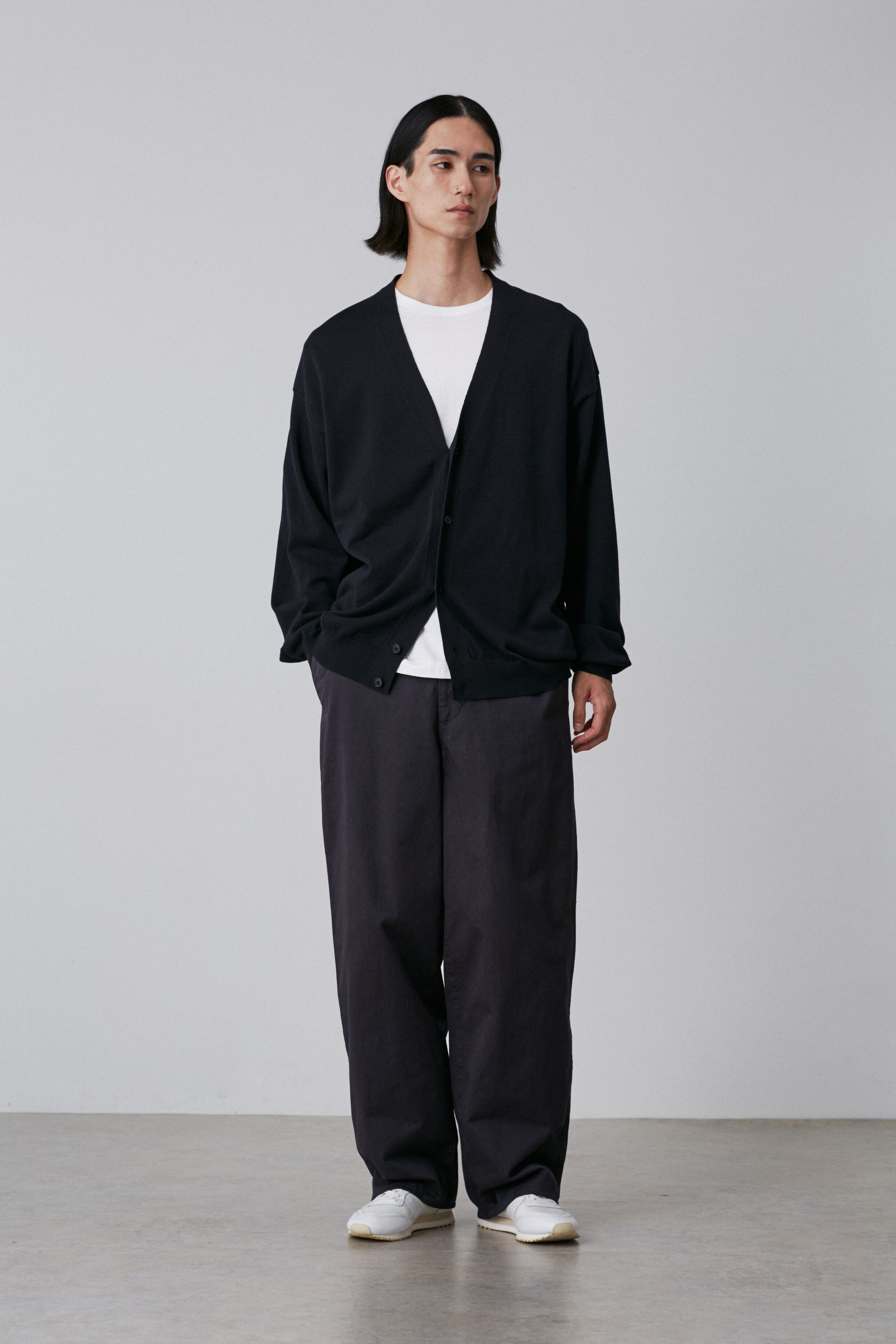 YLEVE 「Ｙ / ORGANIC COTTON CHINO ADJUSTER TROUSERS」|その他|ネイビー