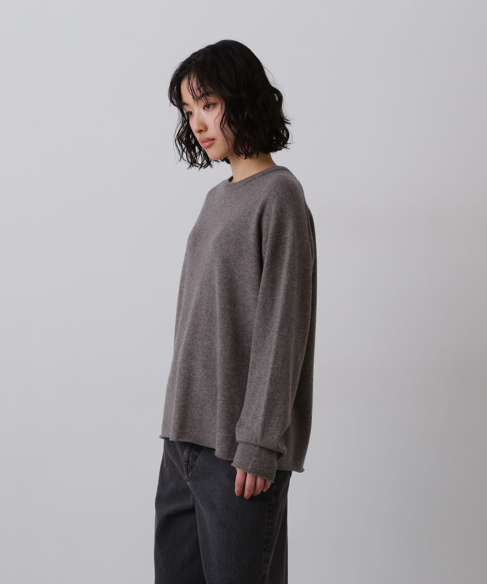 YLEVE 「YLEVE / CASHMERE KNIT T‐SHIRT」|ニット・セーター|