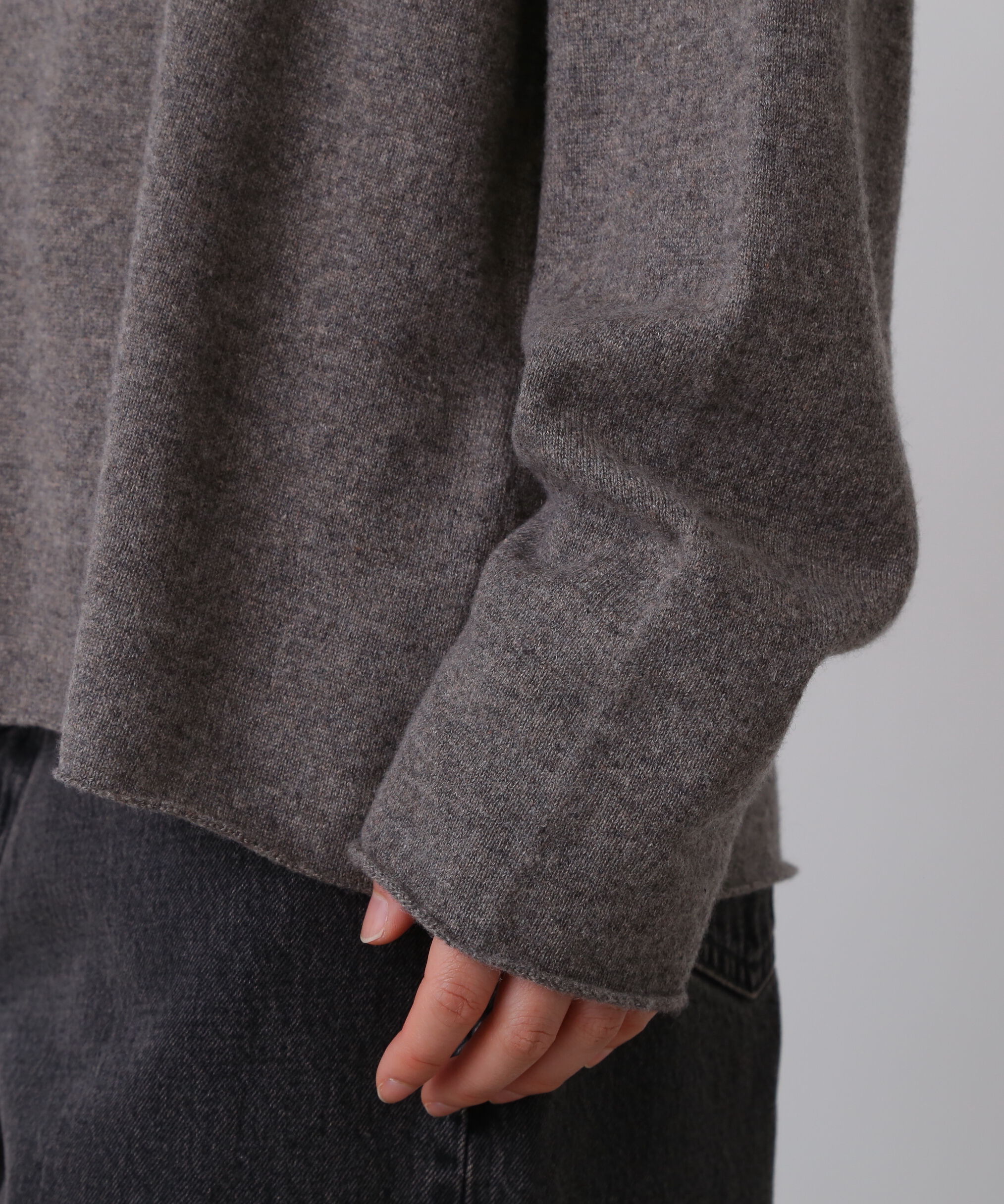 YLEVE 「YLEVE / CASHMERE KNIT T‐SHIRT」|ニット・セーター|