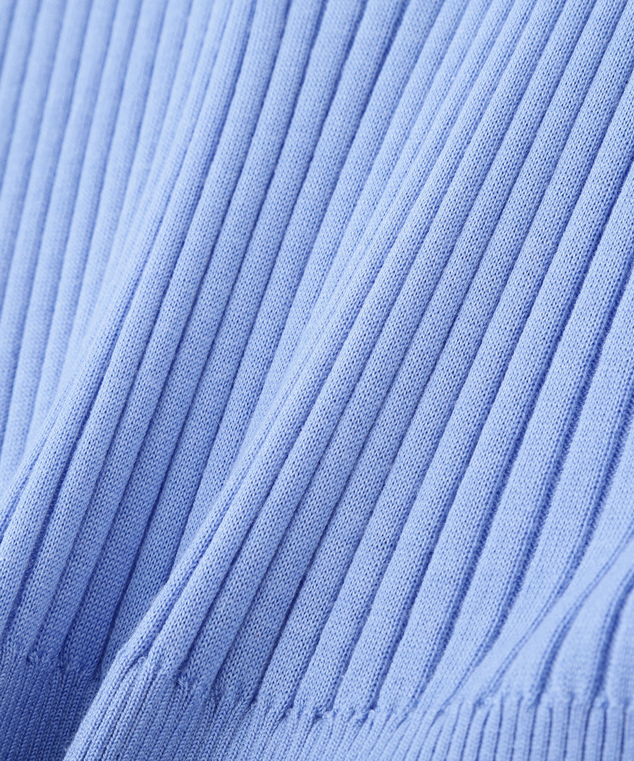 YLEVE 「YLEVE / WOOL SILK CASHMERE RIB KNIT POLO」|ニット・セーター|