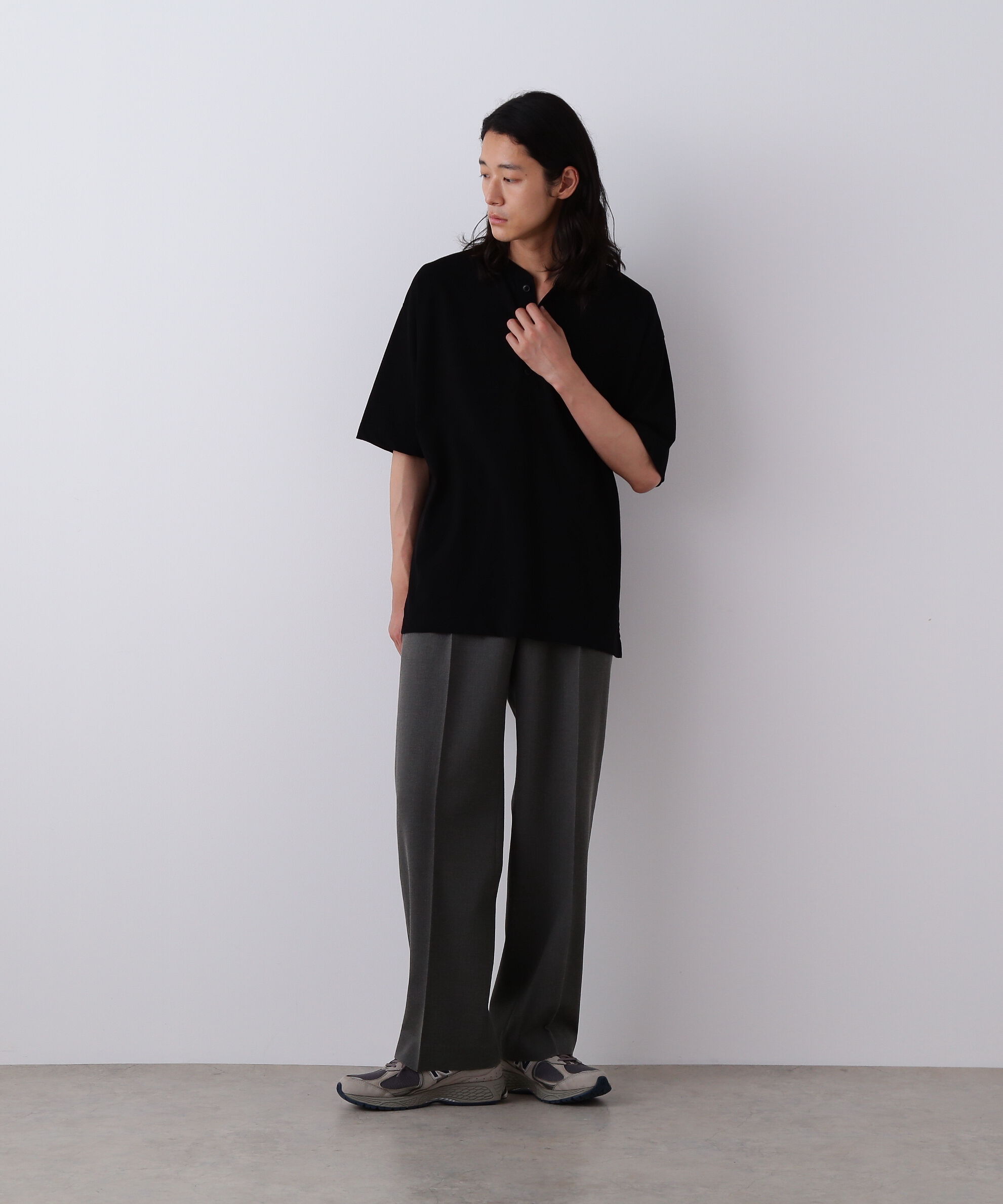 YLEVE 「YLEVE / VINTAGE PIGMENTDYE WOOL TACK TROUSERS」|その他|