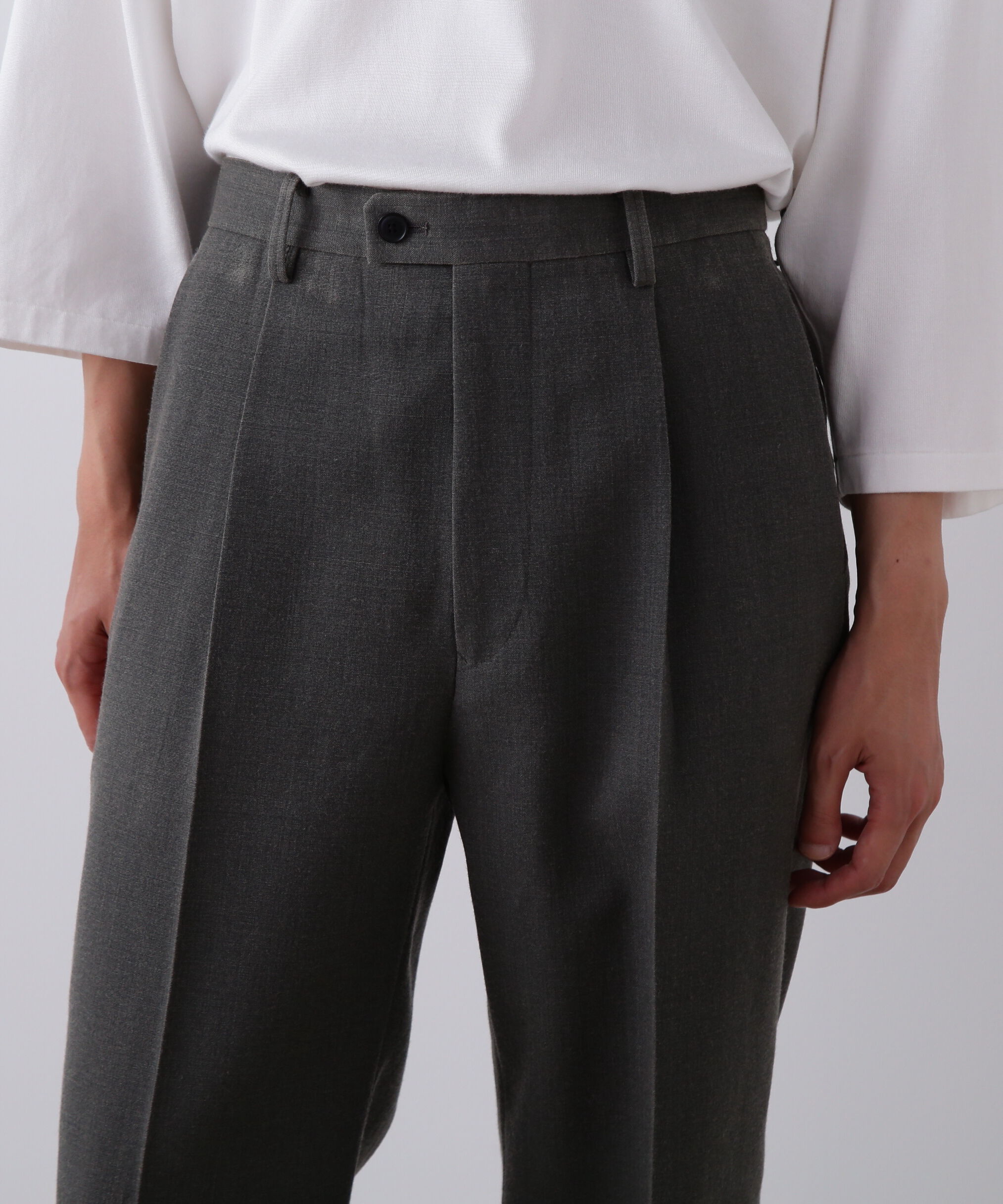 YLEVE 「YLEVE / VINTAGE PIGMENTDYE WOOL TACK TROUSERS」|その他|