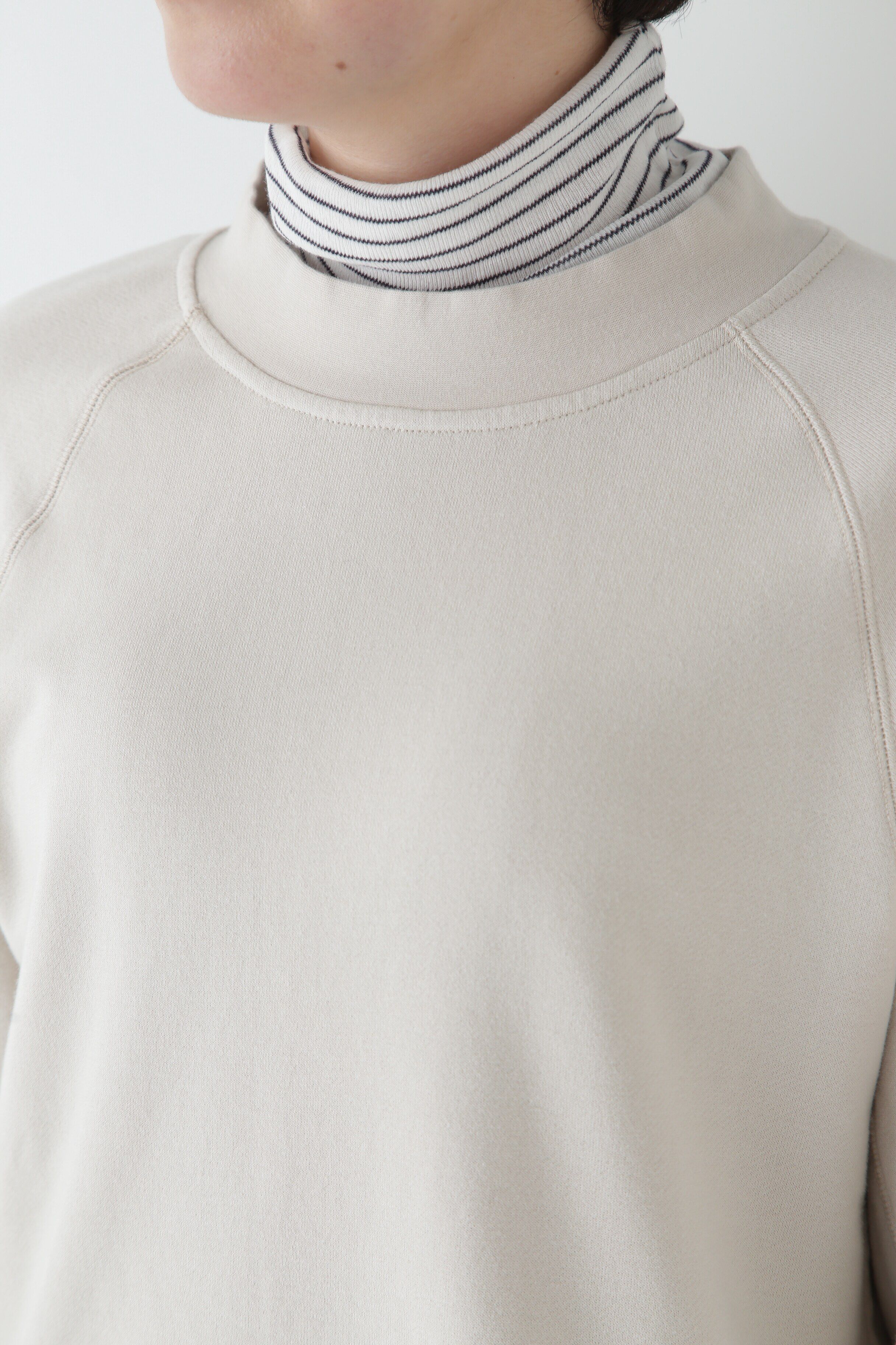  「◆モックネックジップトレーナー」|Tシャツ・カットソー|