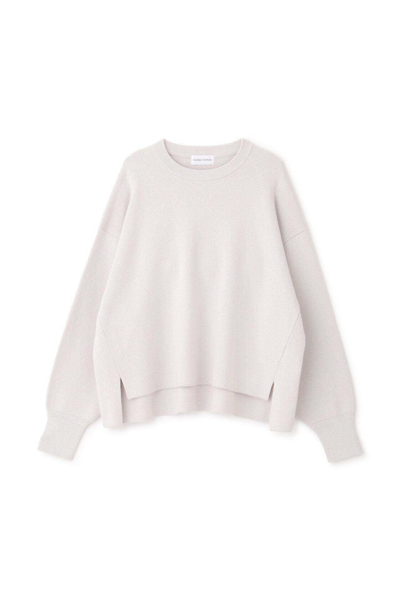  「◆【ウォッシャブル】コットンカシミヤジャカードプルオーバー」|ニット・セーター|