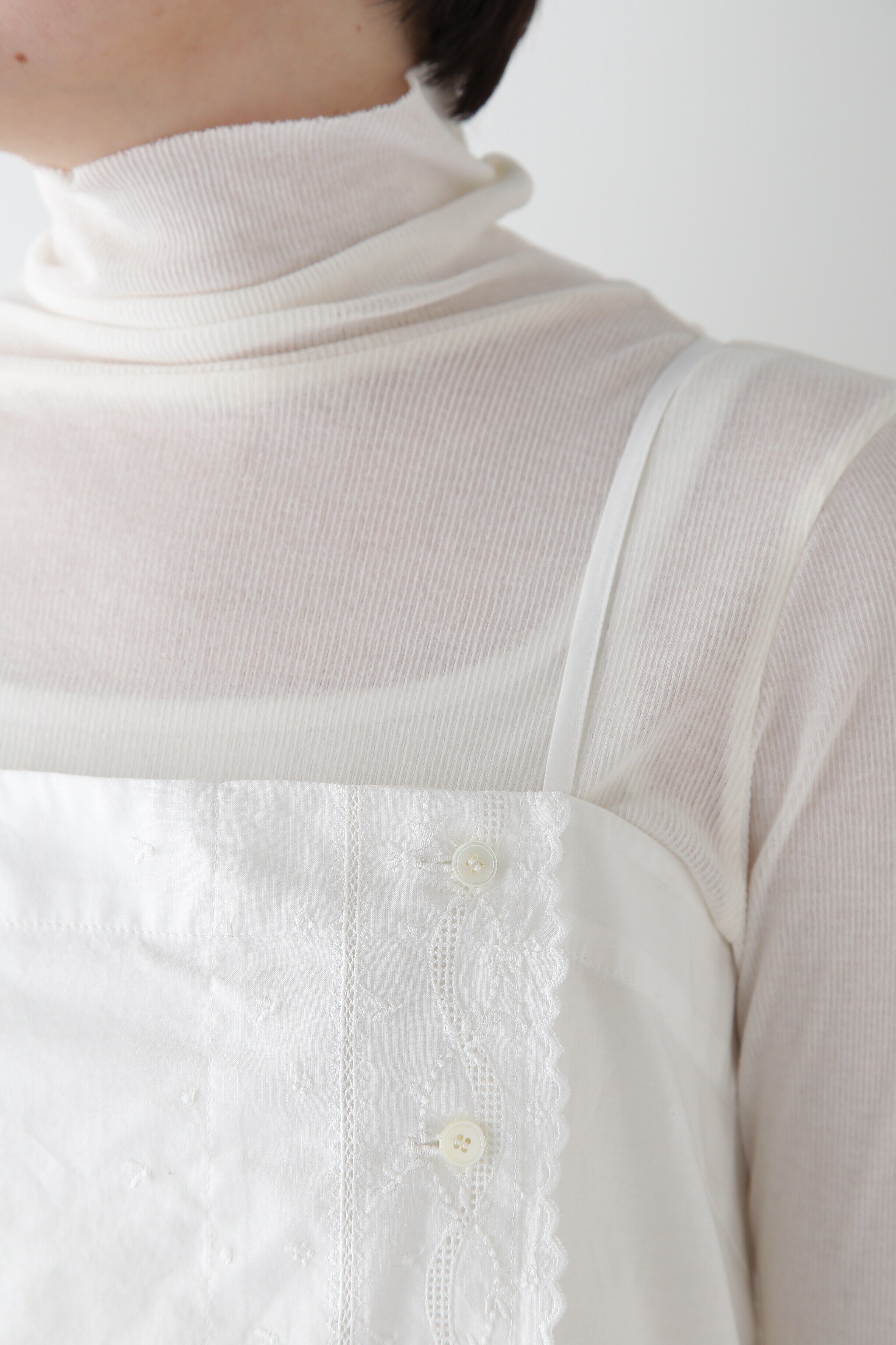  「◆ヴィンテージ風レースノースリワンピース」|ワンピース|