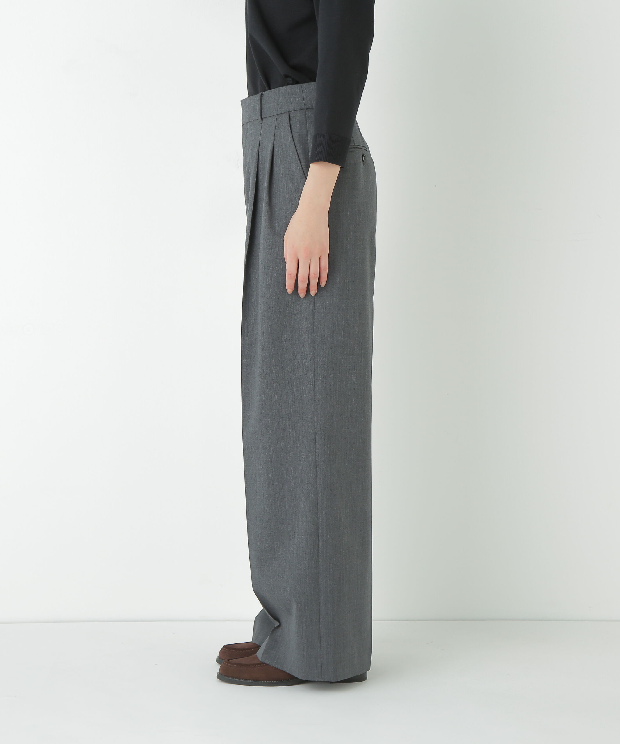  「◆ダブルタックバギーパンツ」|その他|