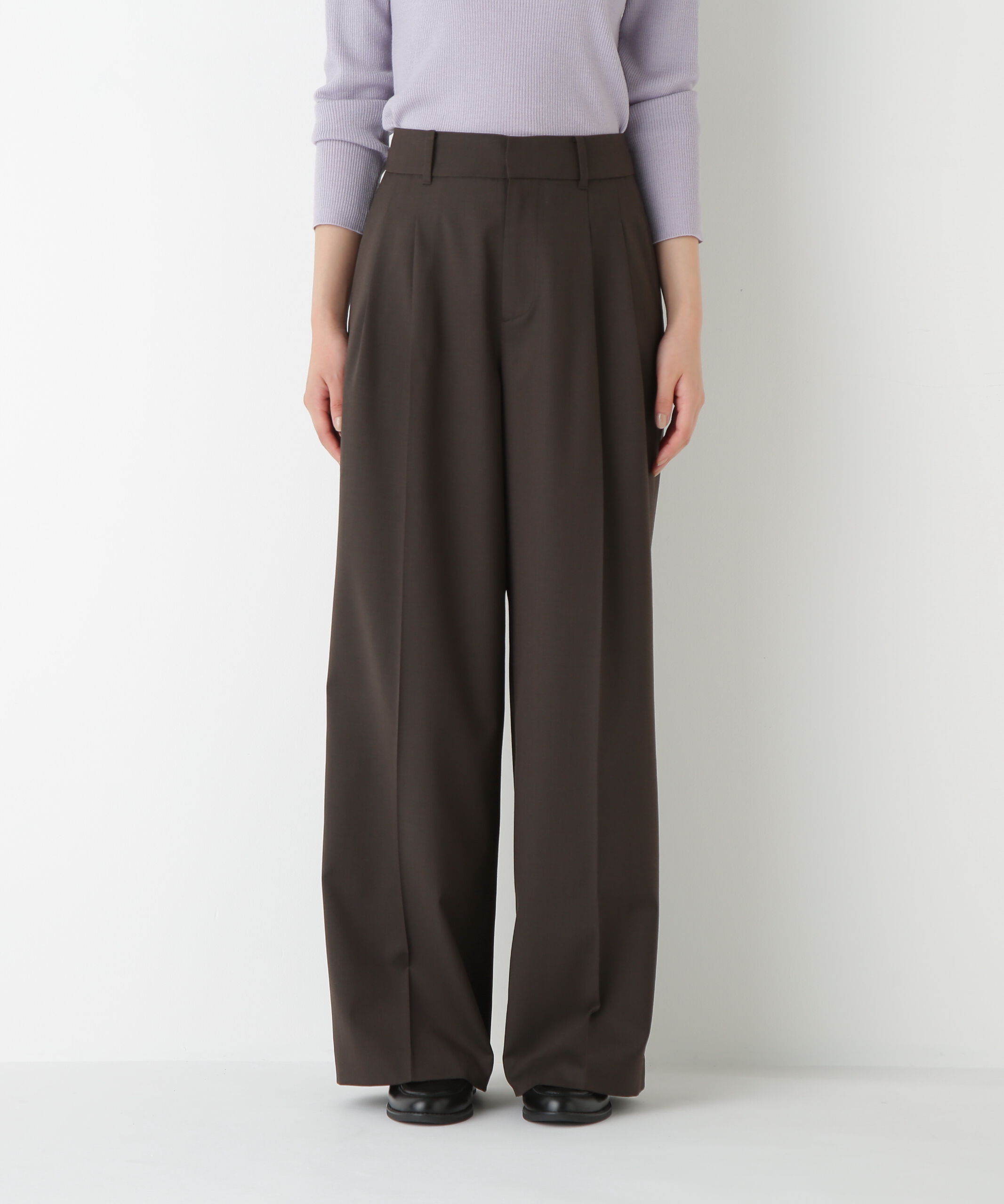  「◆ダブルタックバギーパンツ」|その他|