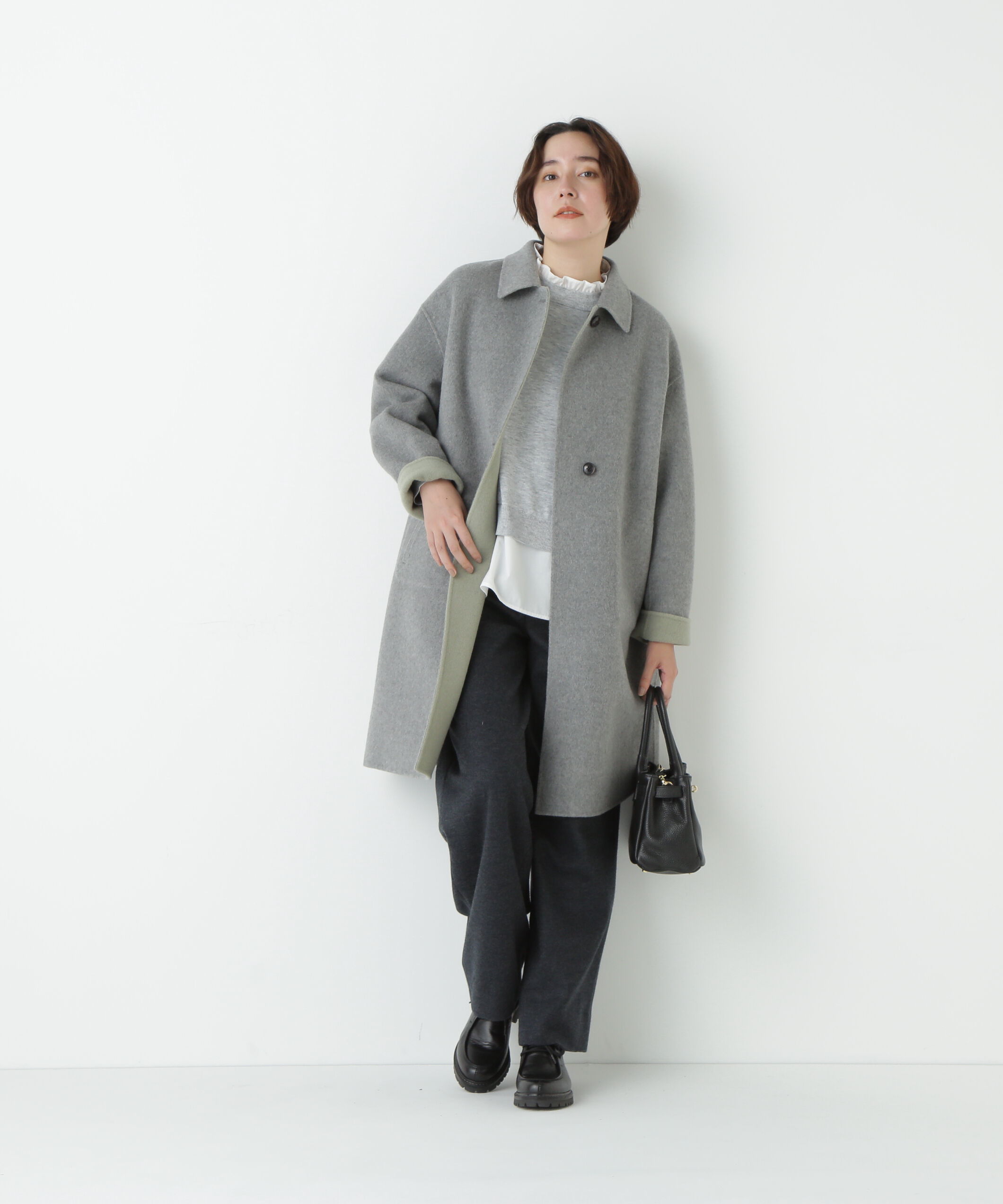  「◆リバーシブルステンカラーリバーコート」|その他|