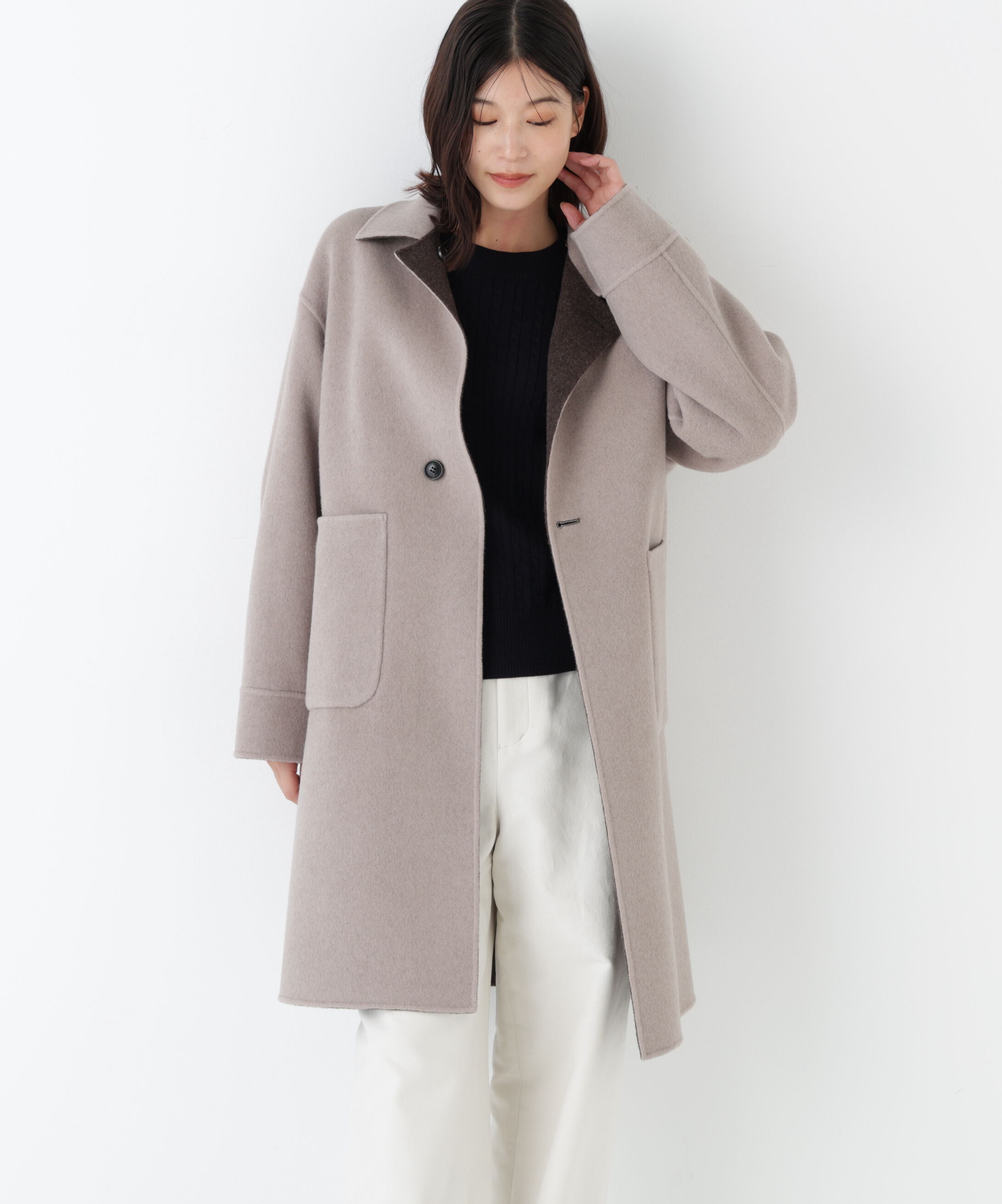  「◆リバーシブルステンカラーリバーコート」|その他|