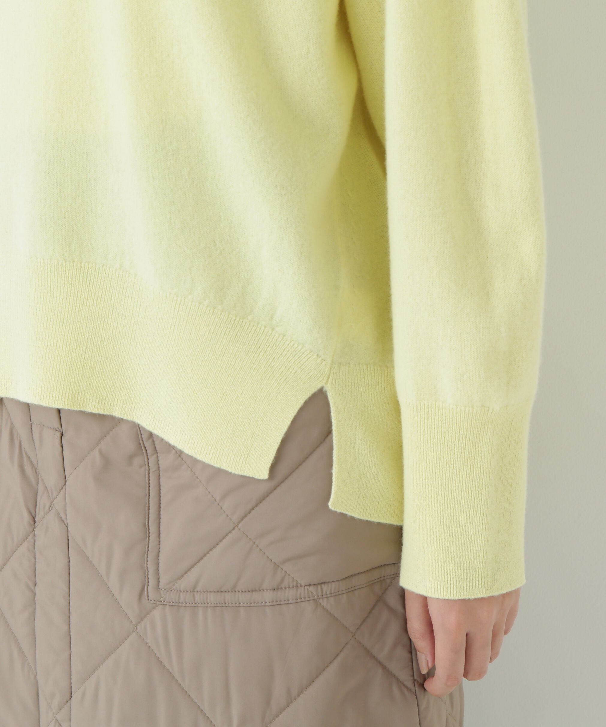  「◆ミドルゲージウールクルーネックプルオーバー」|ニット・セーター|