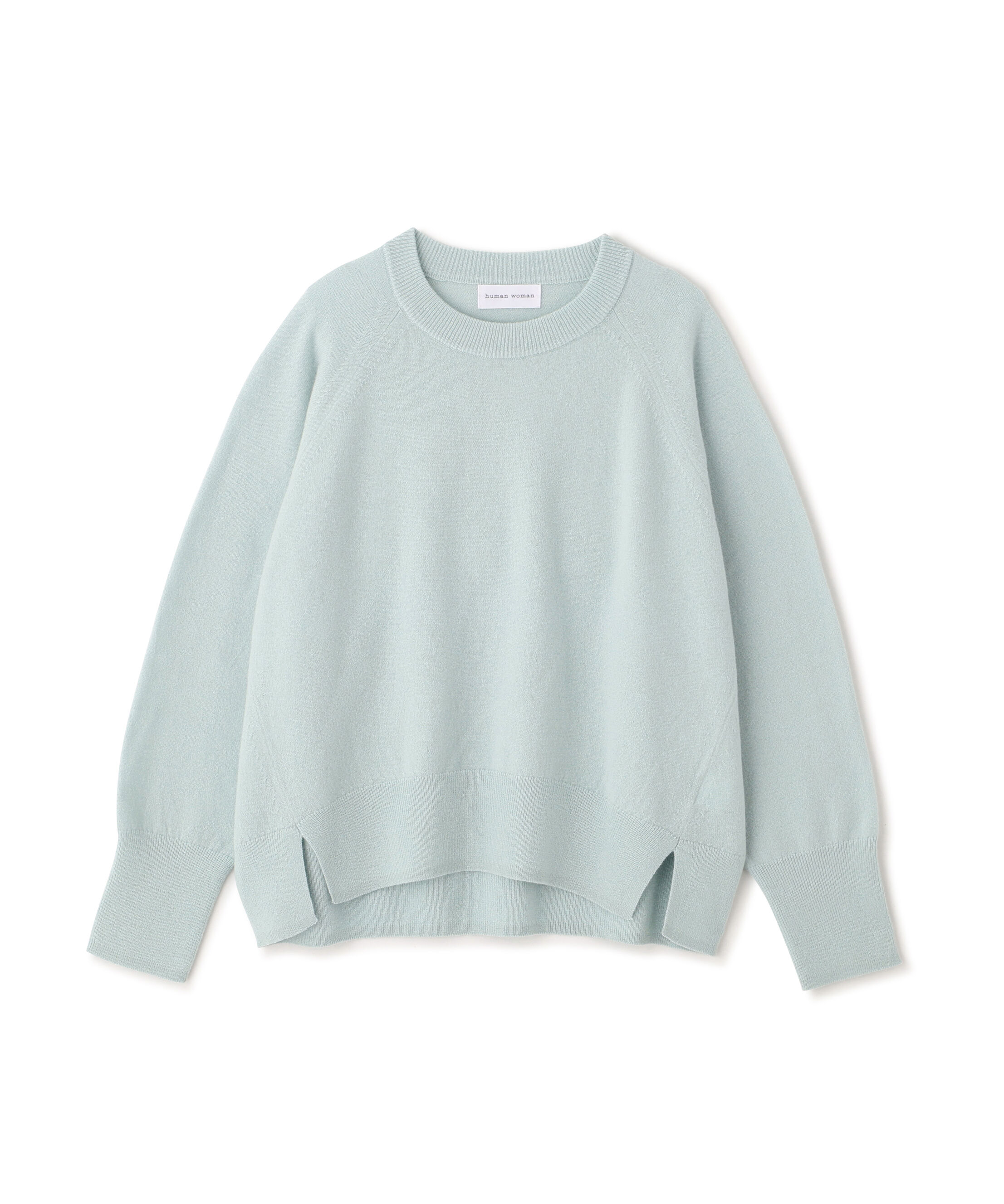  「◆ミドルゲージウールクルーネックプルオーバー」|ニット・セーター|