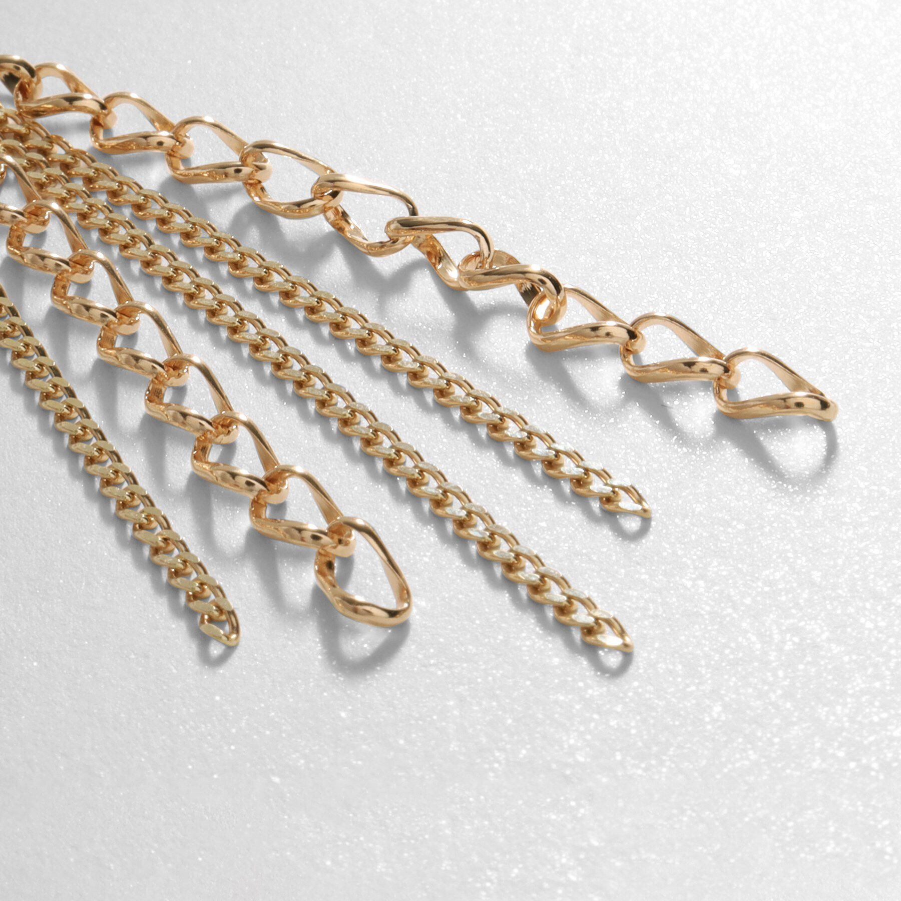 COCOSHNIK「K10キヘイミックスチェーン フックピアス」|ピアス|