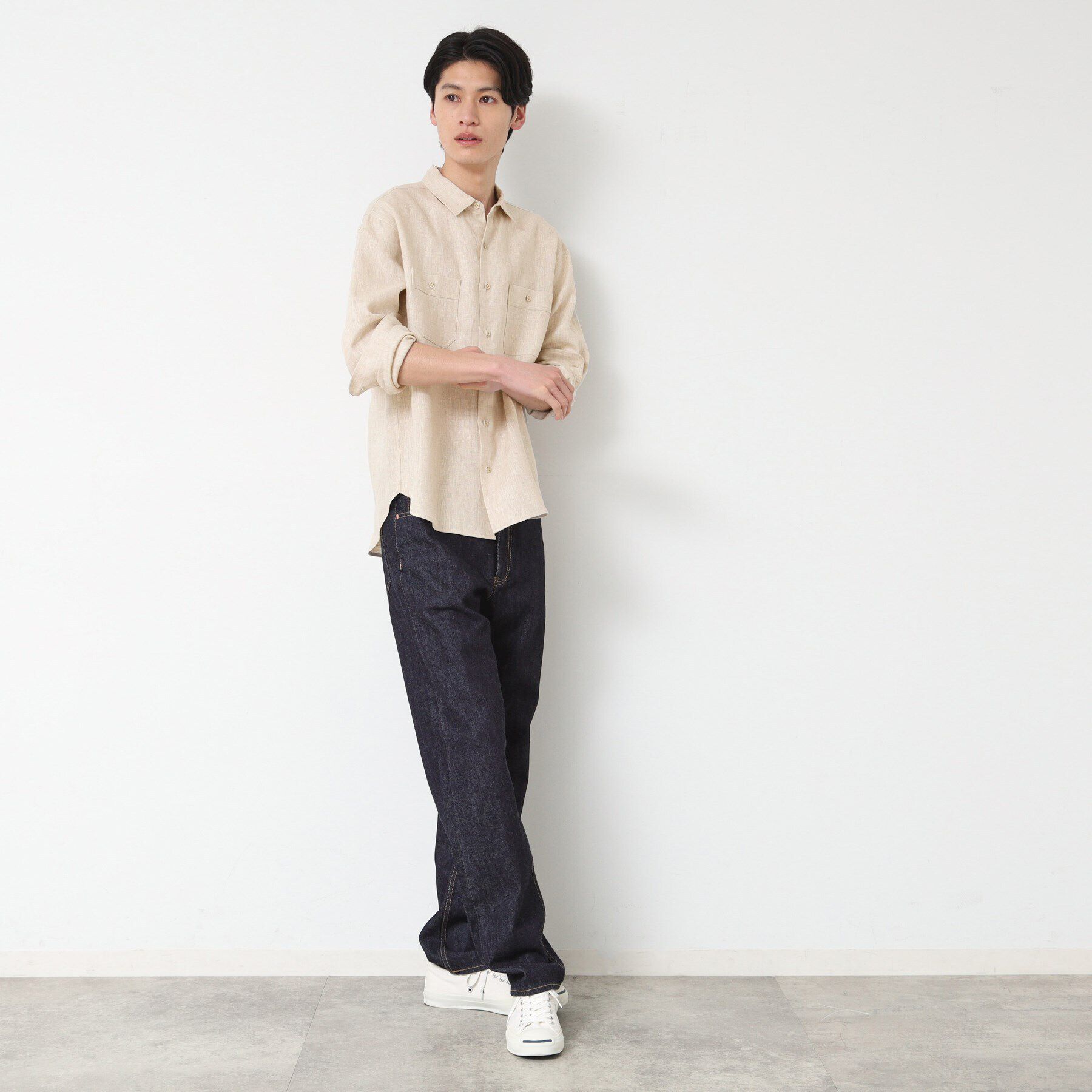 Dessin「【ユニセックス】リネンシャツ」|シャツ・ブラウス|