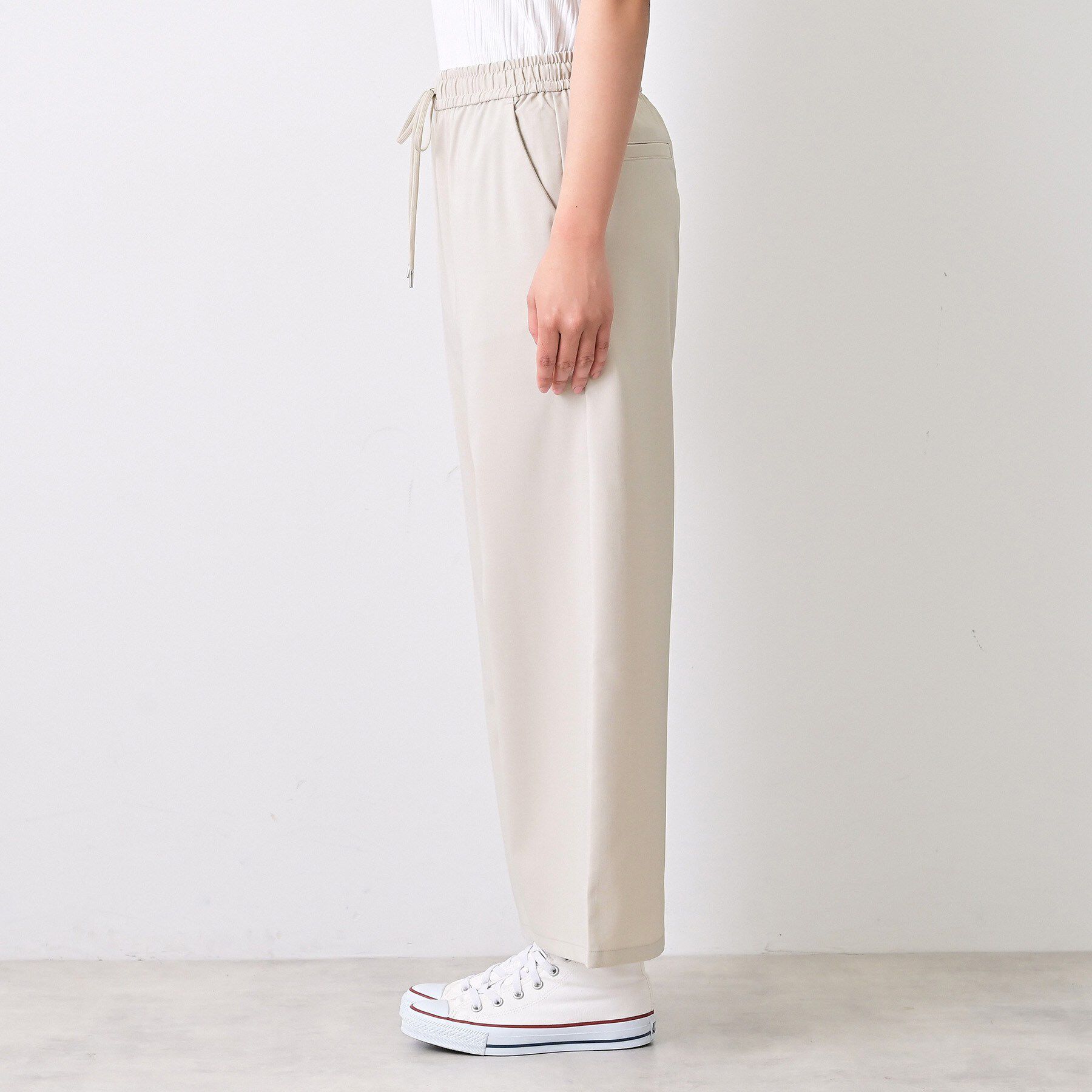 Dessin「【セットアップ可/洗える】ストレッチセミワイドパンツ」|その他|