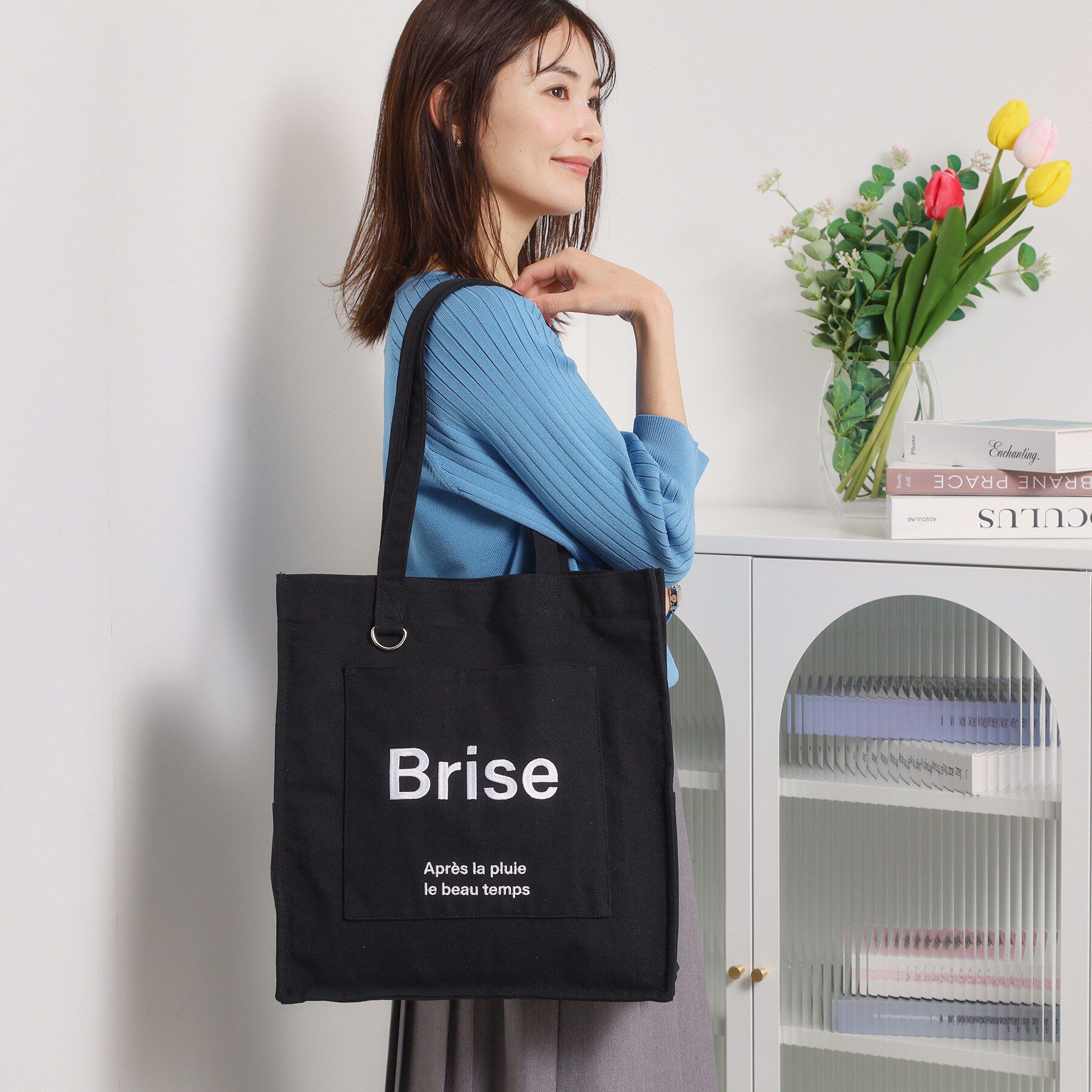 ITS&rsquo;DEMO「【A4対応】ポケットスクエアトート」|トートバッグ|