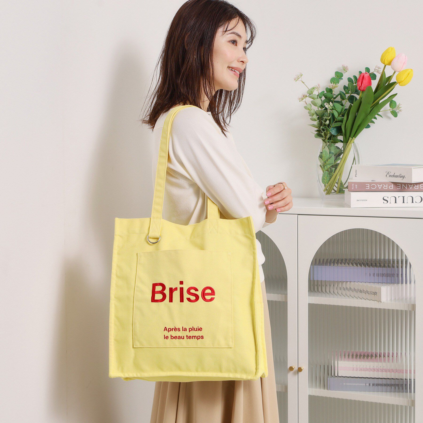 ITS&rsquo;DEMO「【A4対応】ポケットスクエアトート」|トートバッグ|