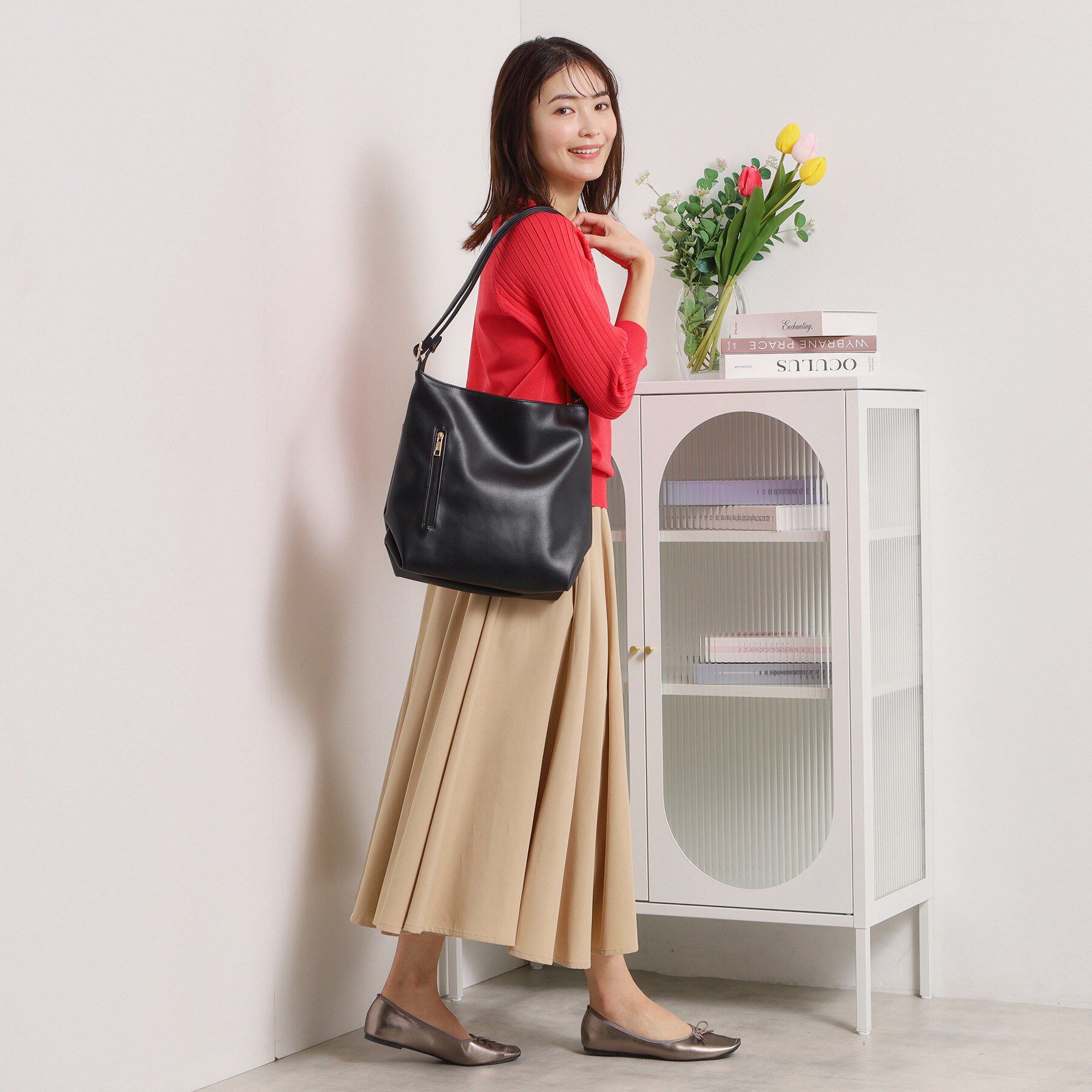 ITS&rsquo;DEMO「合皮縦型ショルダー」|ショルダー・メッセンジャー|