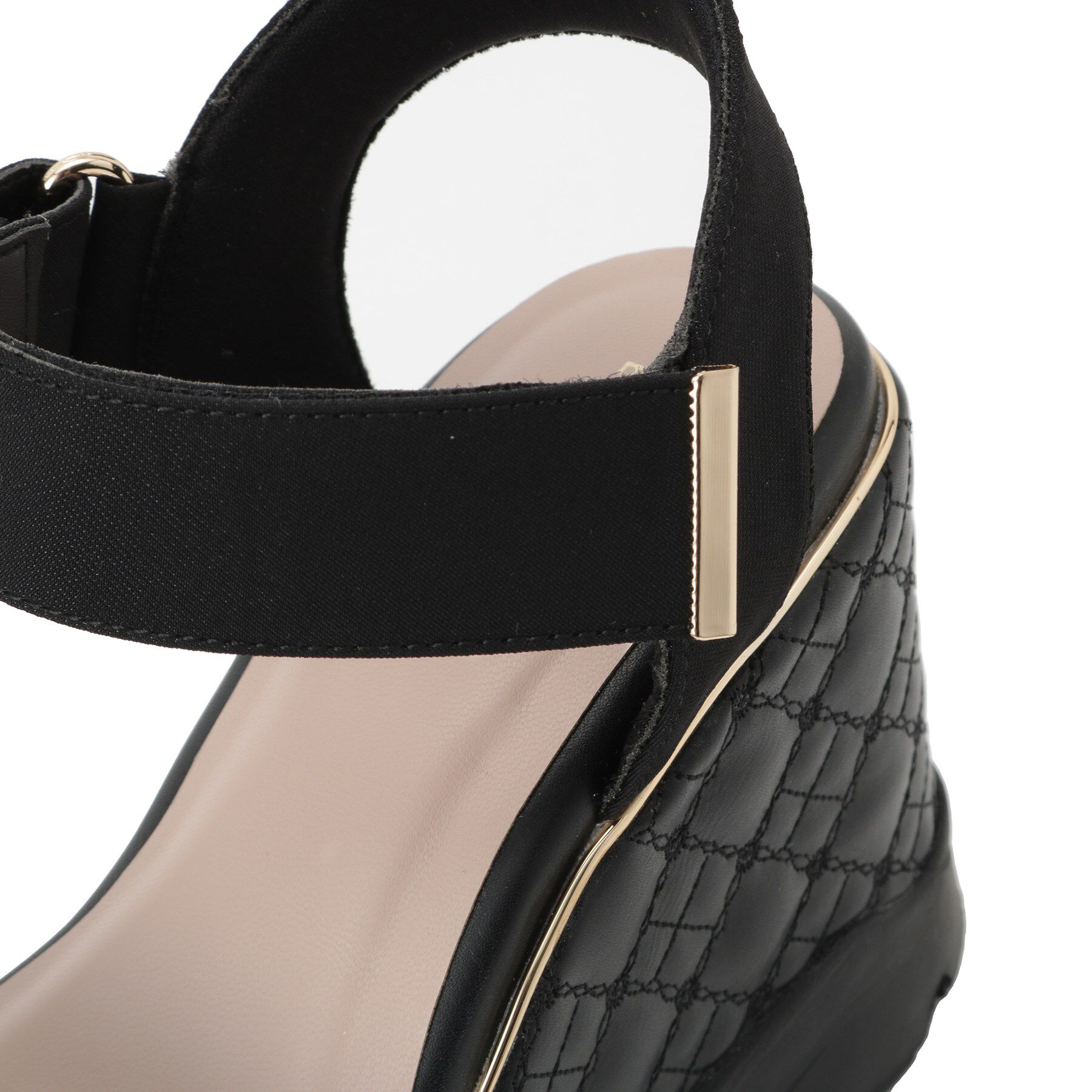 ESPERANZA「キルティングウェッジソールスポサン」|サンダル|