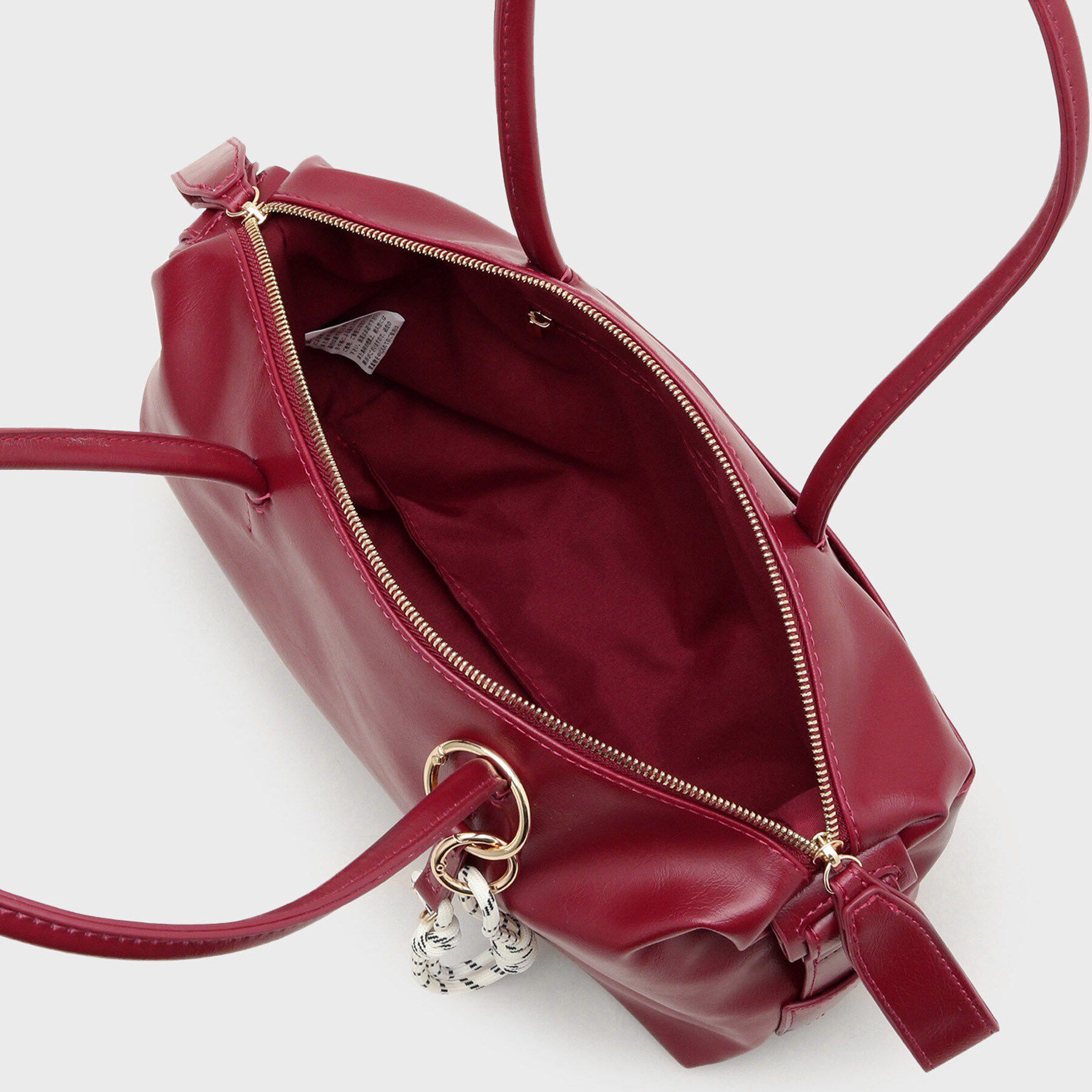 Ober Tashe「チャーム付きボストンバッグ」|ボストンバッグ|