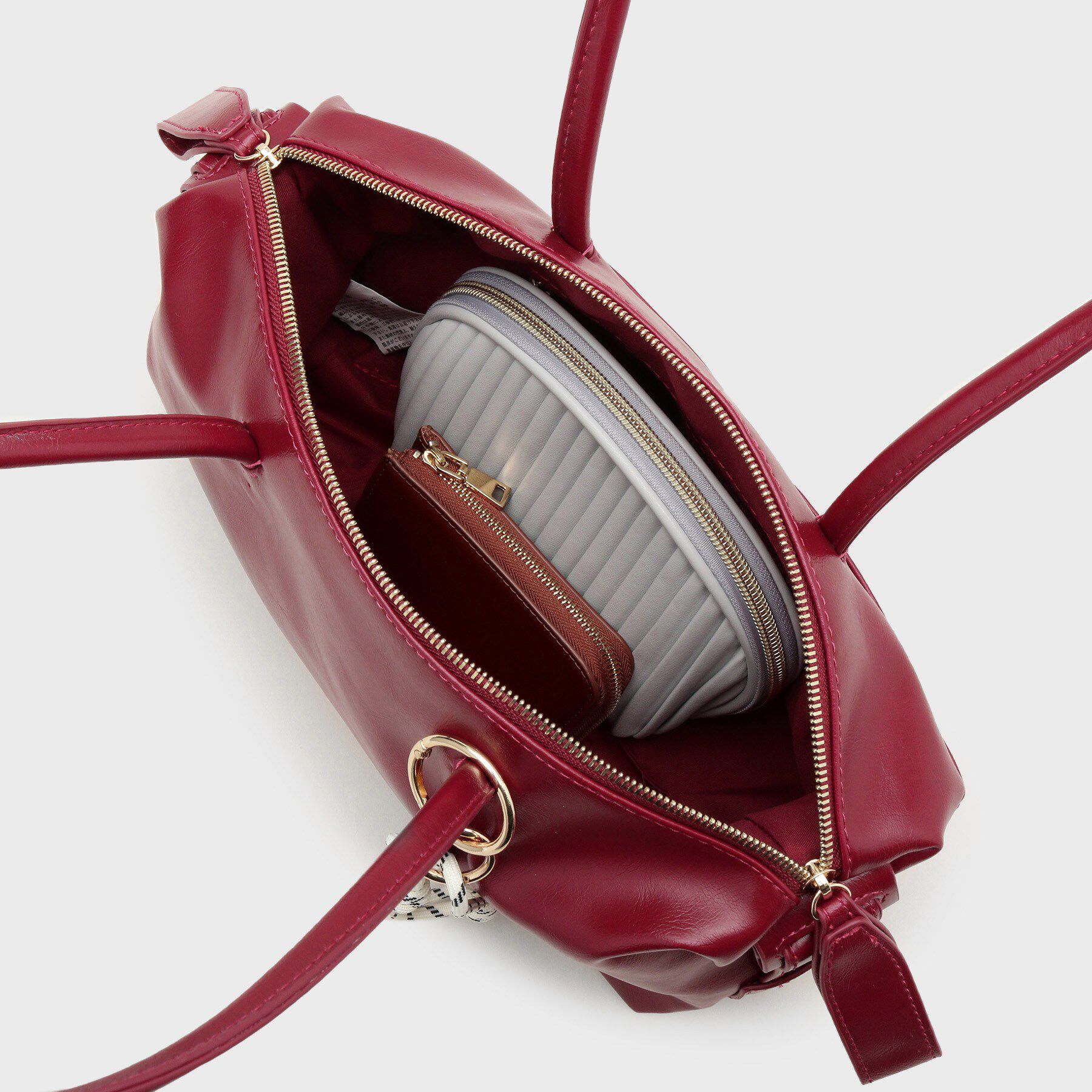 Ober Tashe「チャーム付きボストンバッグ」|ボストンバッグ|