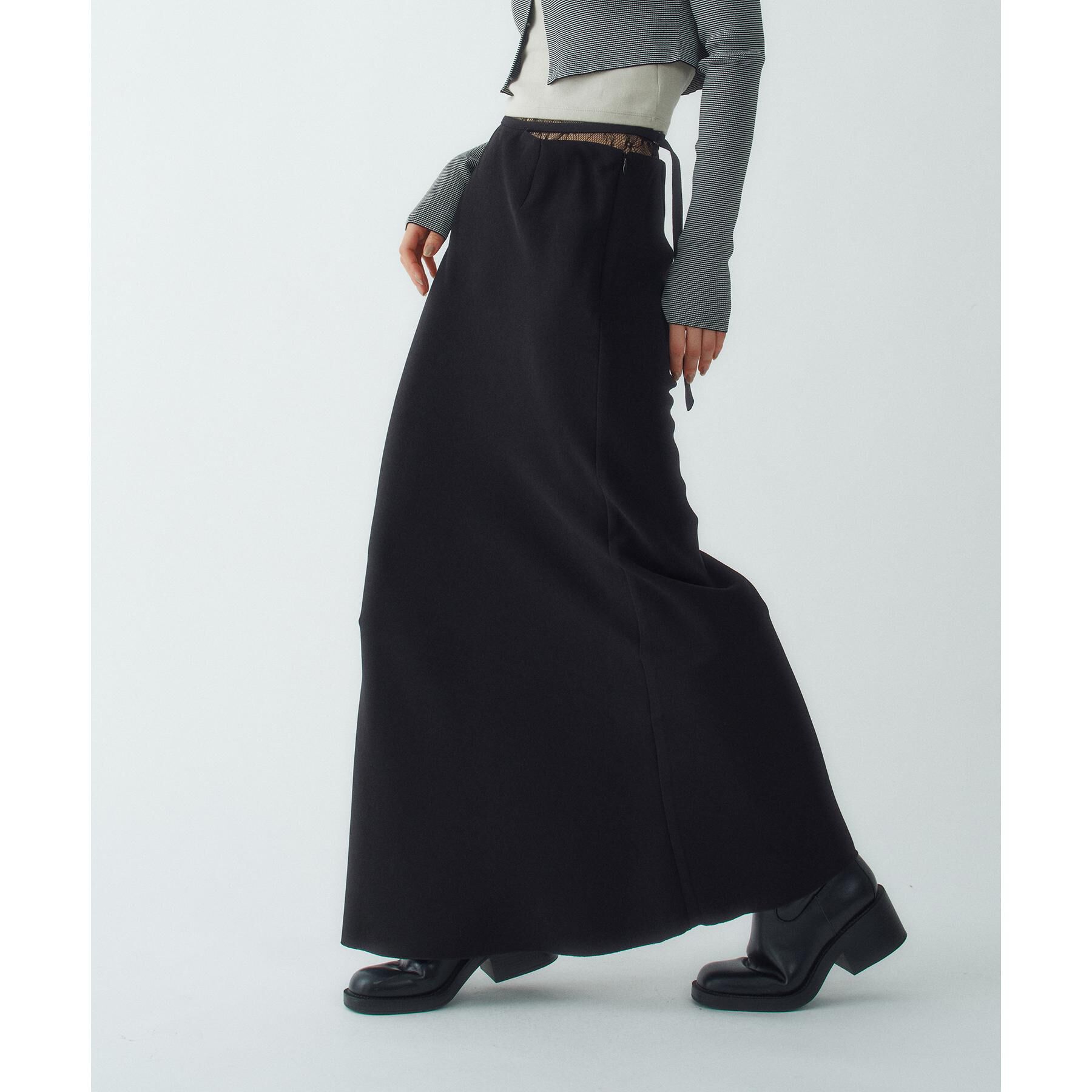 CODE A「easy－fit long skirt」|スカート|