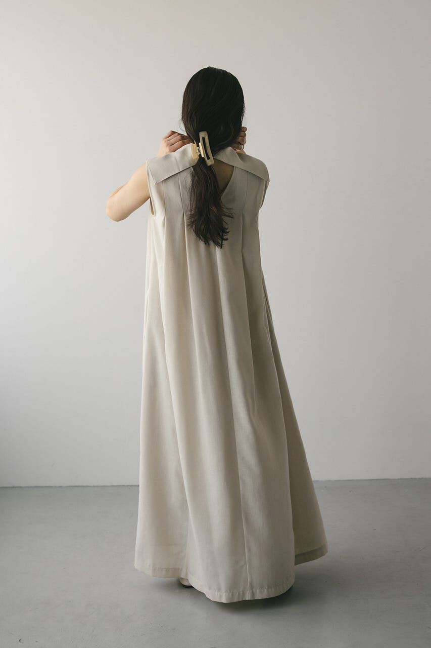 STYLEMIXER「ビッグカラーフレアワンピース」|ワンピース|