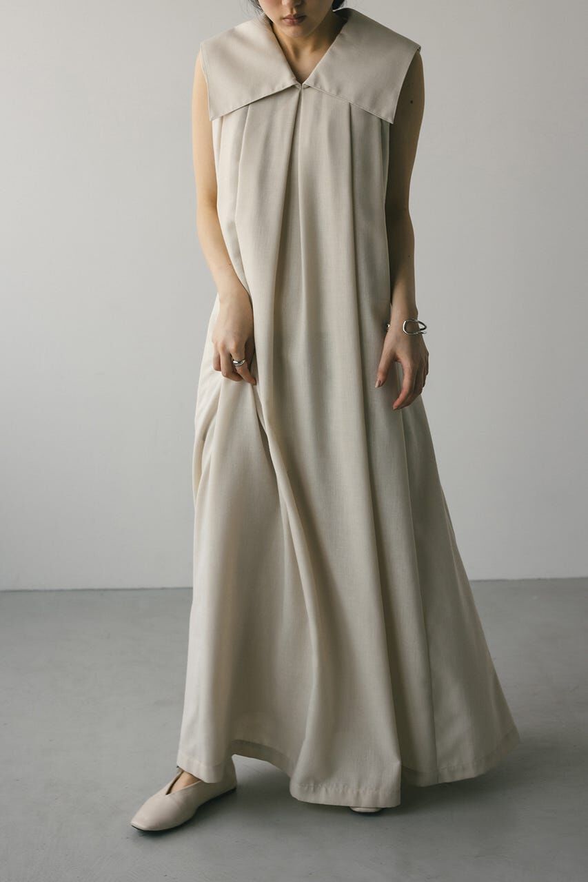 STYLEMIXER「ビッグカラーフレアワンピース」|ワンピース|