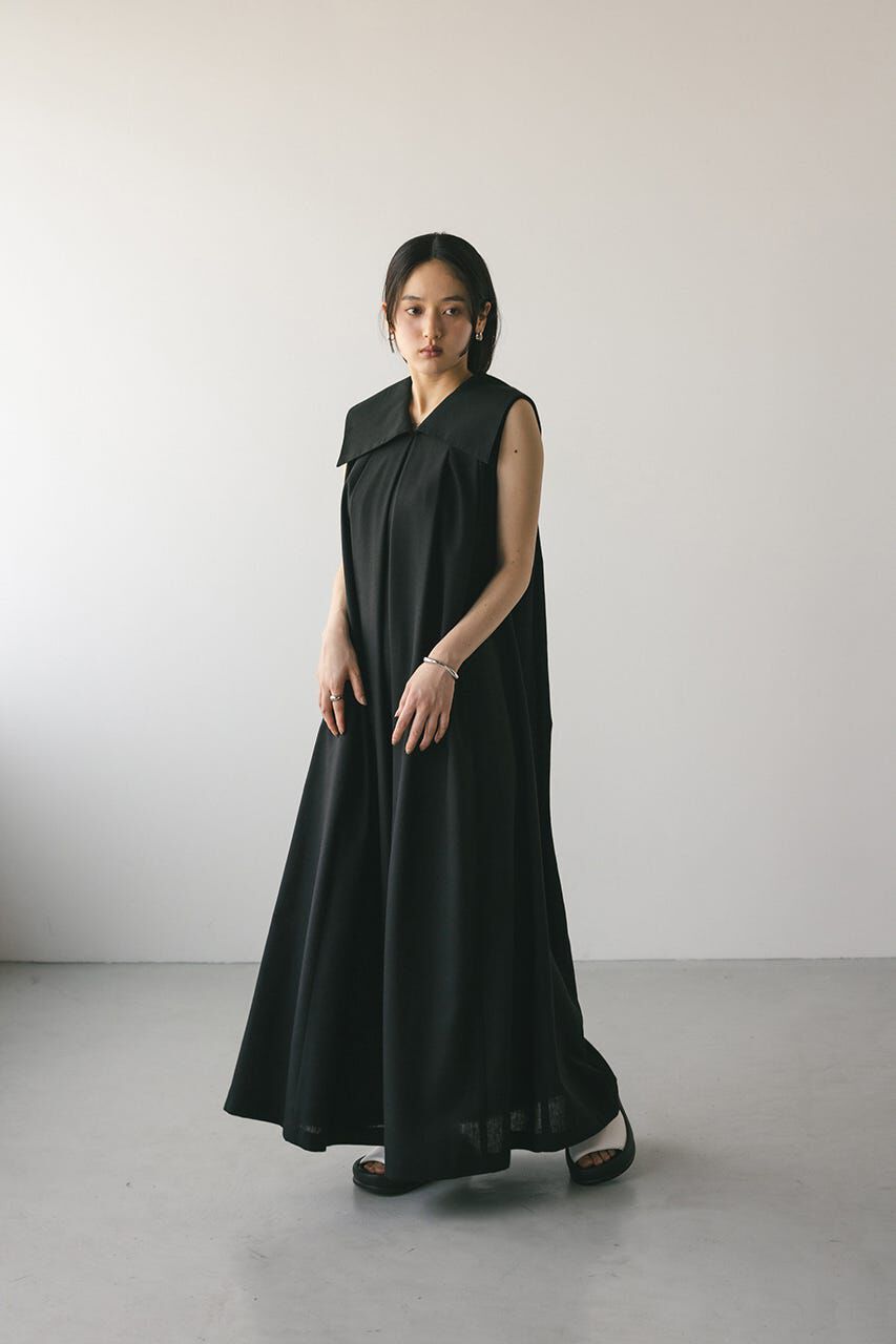 STYLEMIXER「ビッグカラーフレアワンピース」|ワンピース|