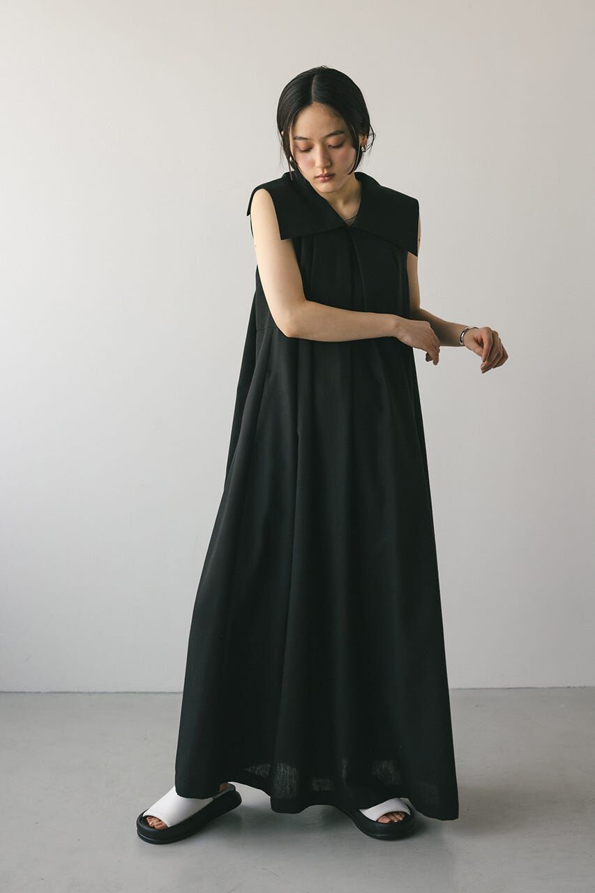 STYLEMIXER「ビッグカラーフレアワンピース」|ワンピース|